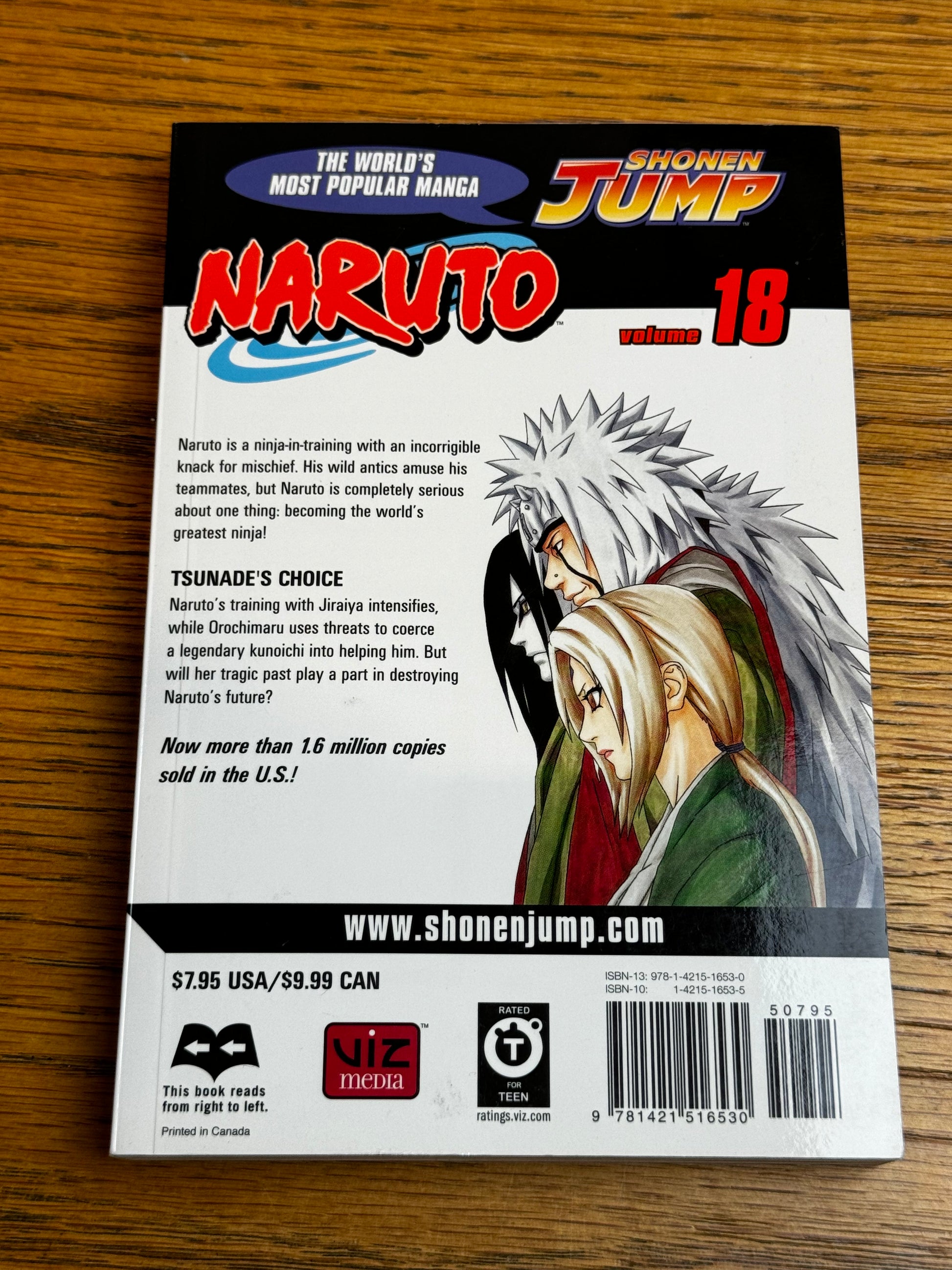 2007 - Viz Comics - Naruto #18 - NM/M - Eng 2