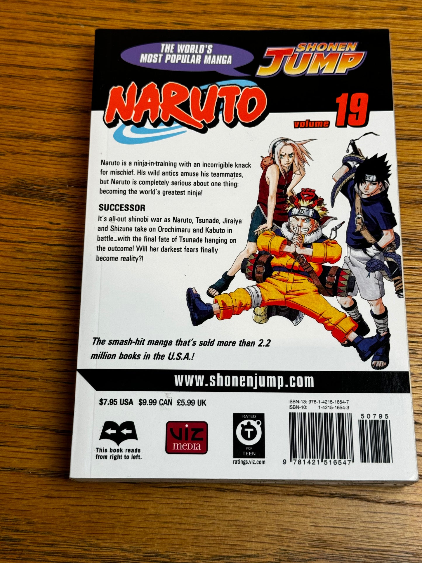 2007 - Viz Comics - Naruto #19 - NM/M - Eng 2