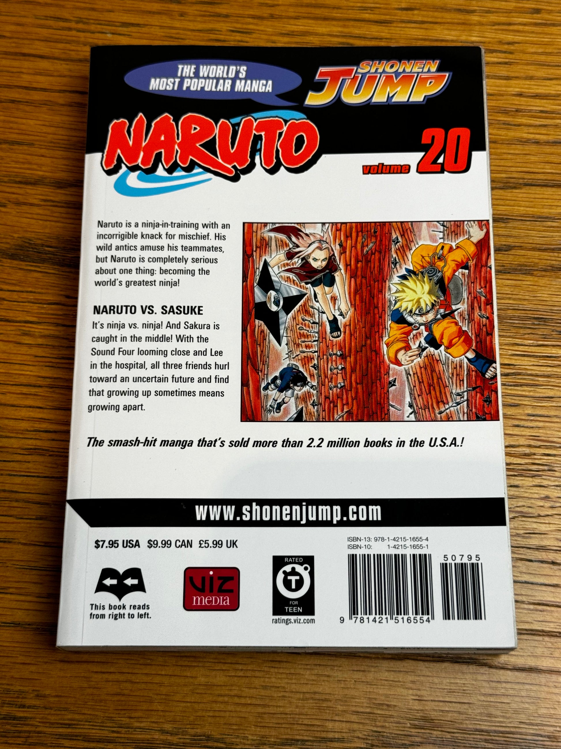 2007 - Viz Comics - Naruto #20 - NM/M - Eng 2