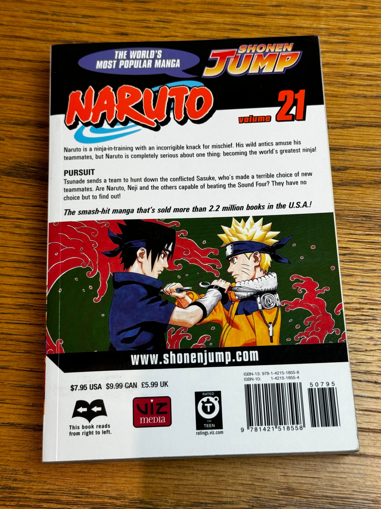 2007 - Viz Comics - Naruto #21 - NM/M - Eng 2