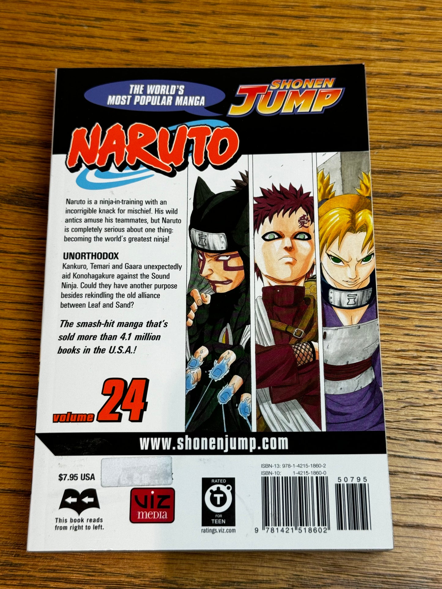 2007 - Viz Comics - Naruto #24 - NM/M - Eng 2