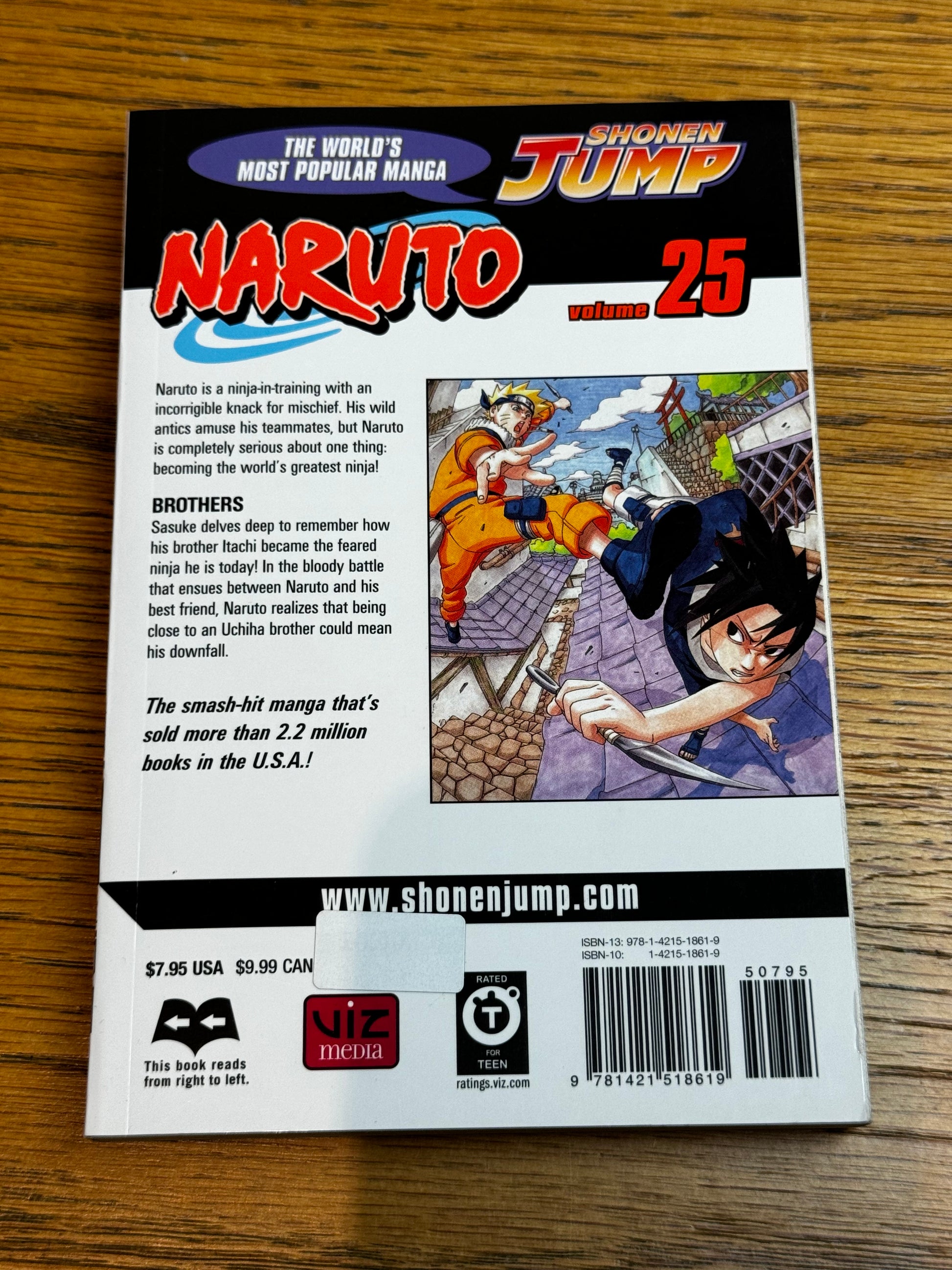 2007 - Viz Comics - Naruto #25 - NM/M - Eng 2