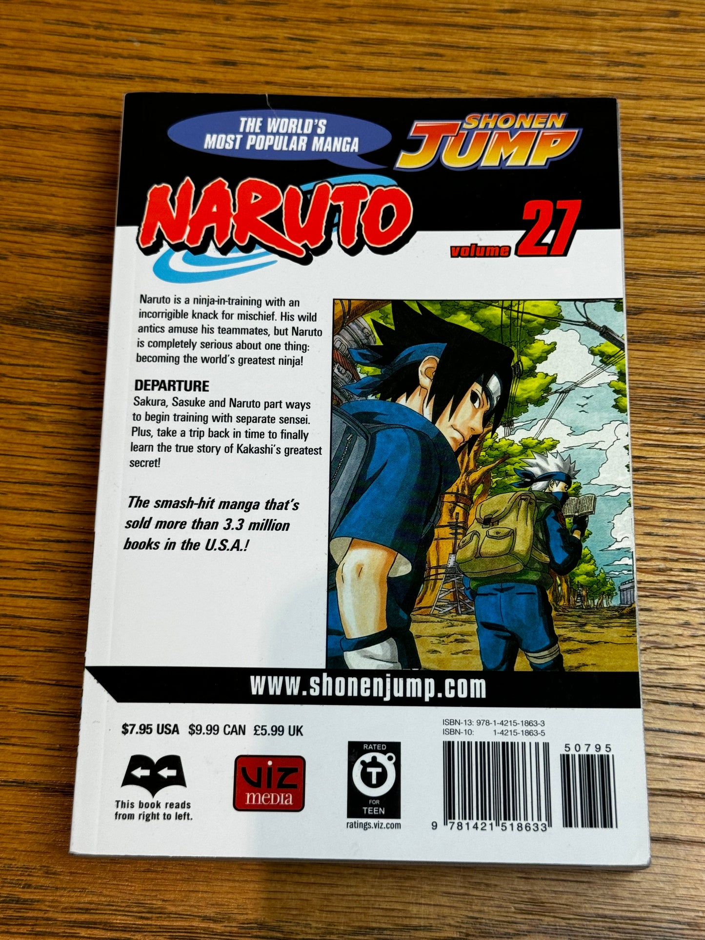 2007 - Viz Comics - Naruto #27 - NM/M - Eng 2