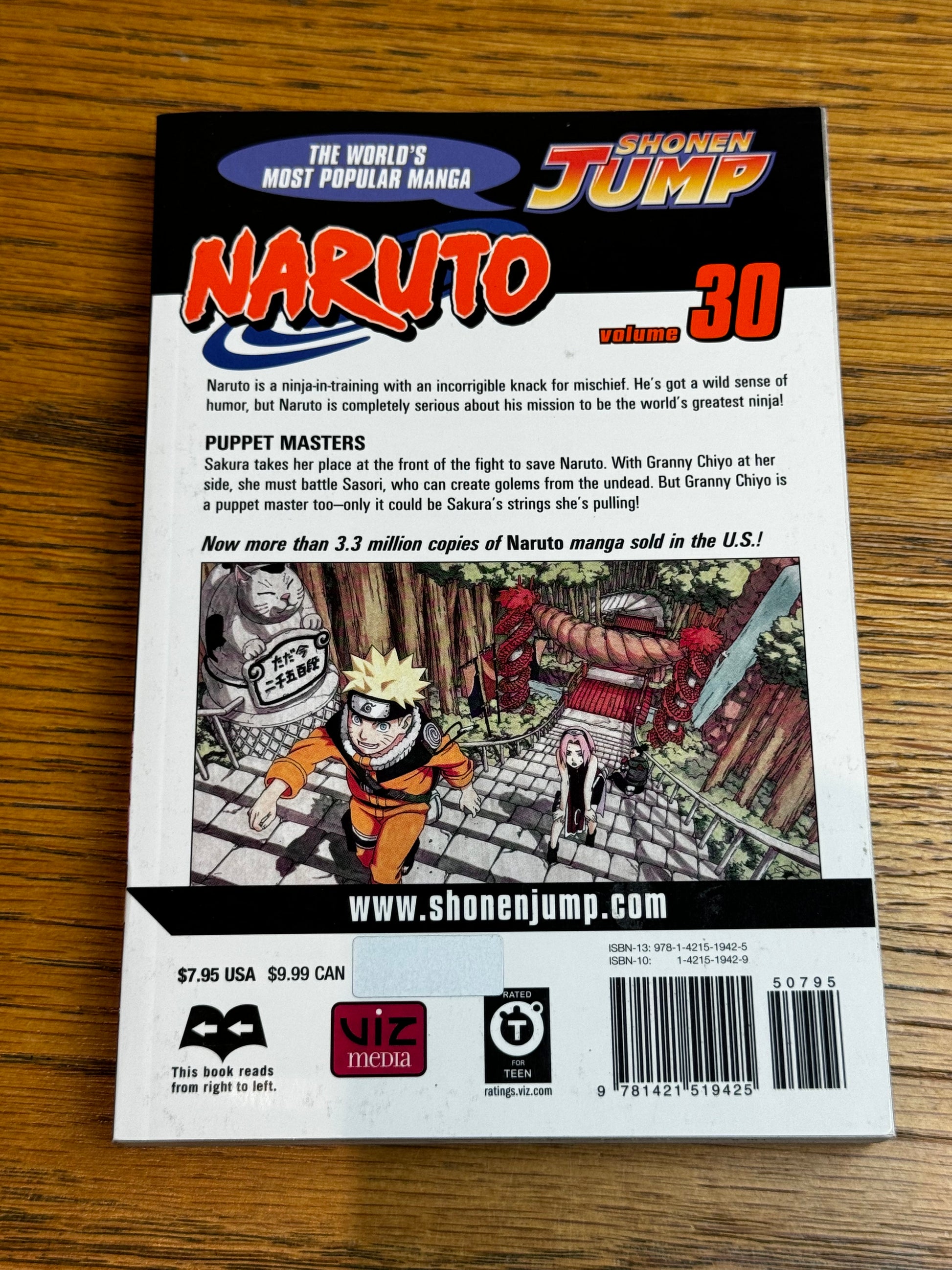 2008 - Viz Comics - Naruto #30 - NM/M - Eng 2