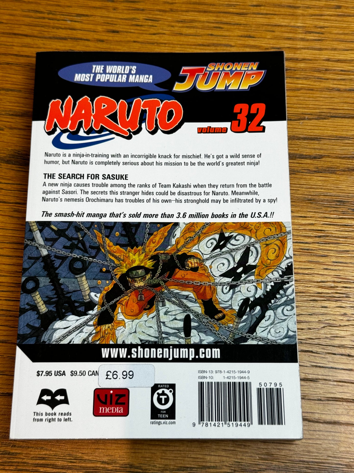 2008 - Viz Comics - Naruto #32 - NM/M - Eng 2