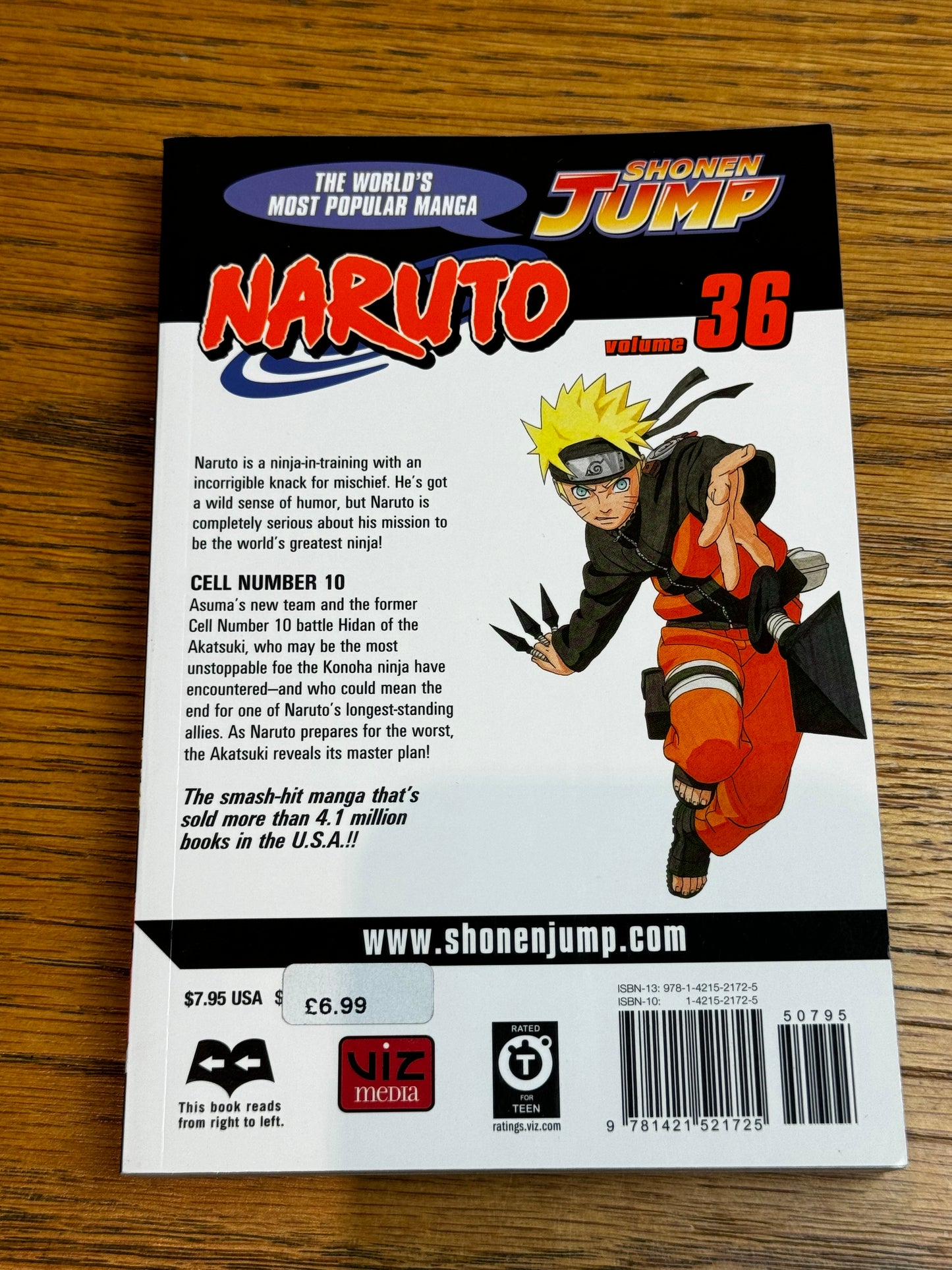 2009 - Viz Comics - Naruto #36 - NM/M - Eng 2