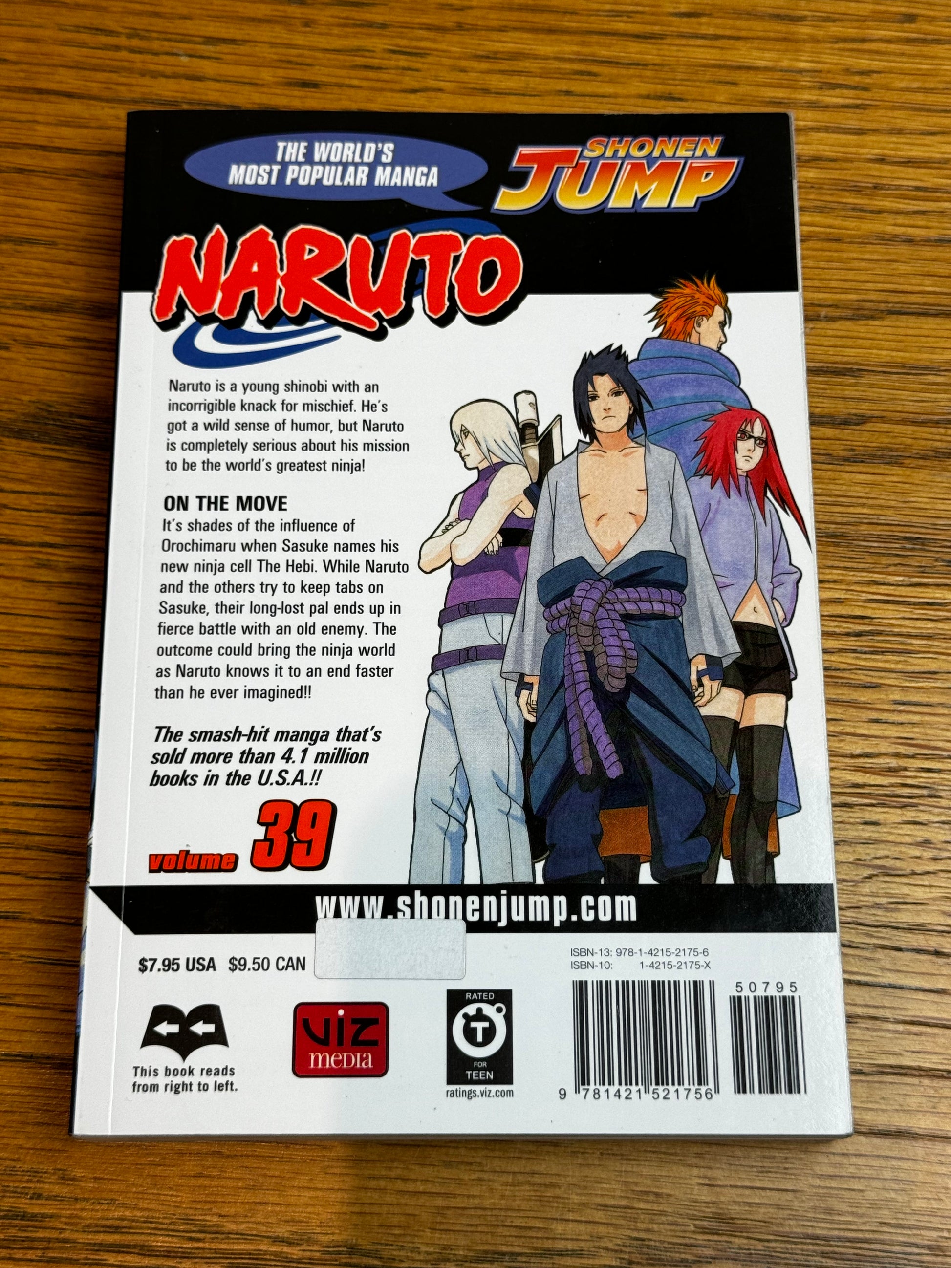 2009 - Viz Comics - Naruto #39 - NM/M - Eng 2