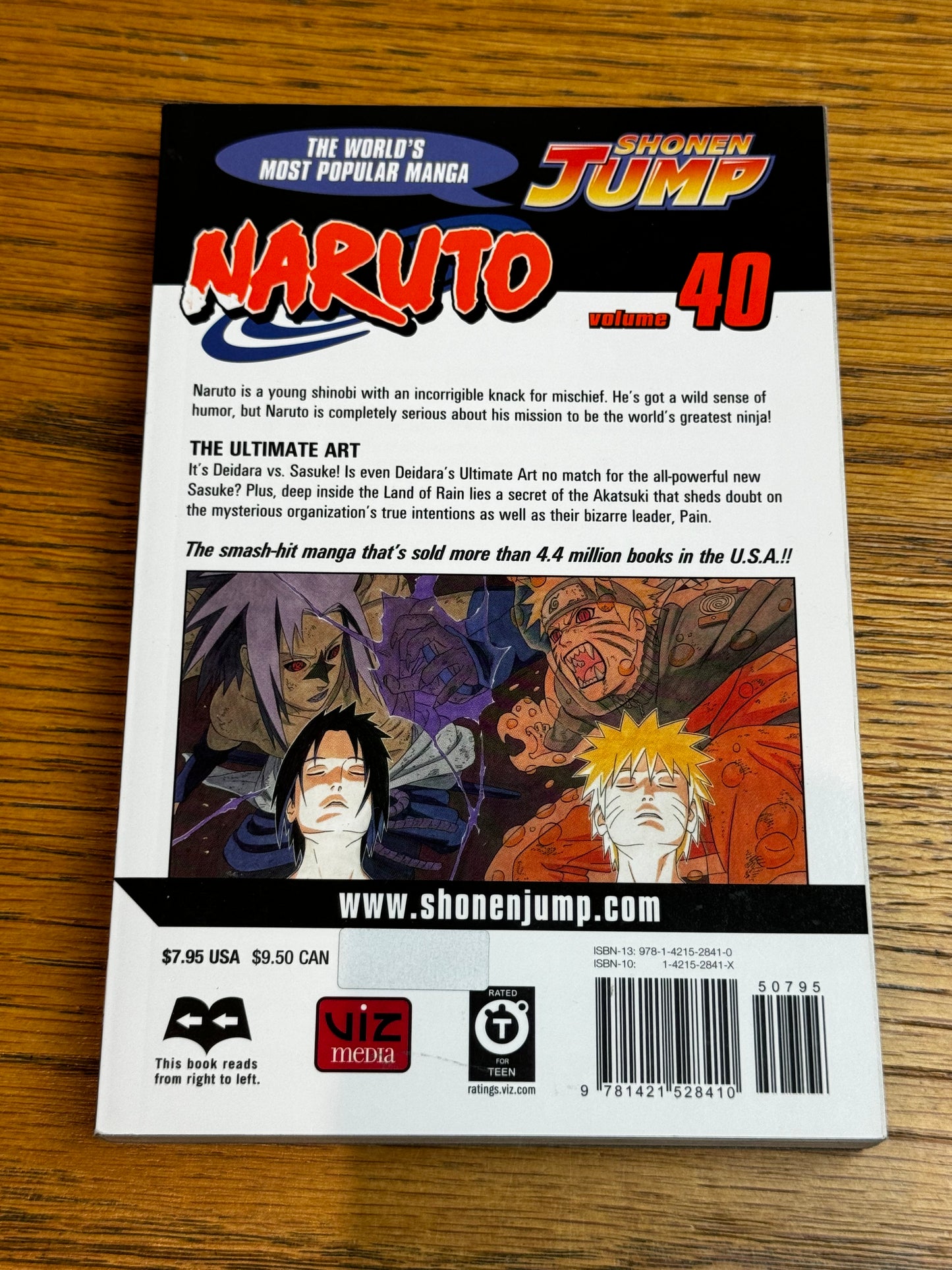 2009 - Viz Comics - Naruto #40 - NM/M - Eng 2