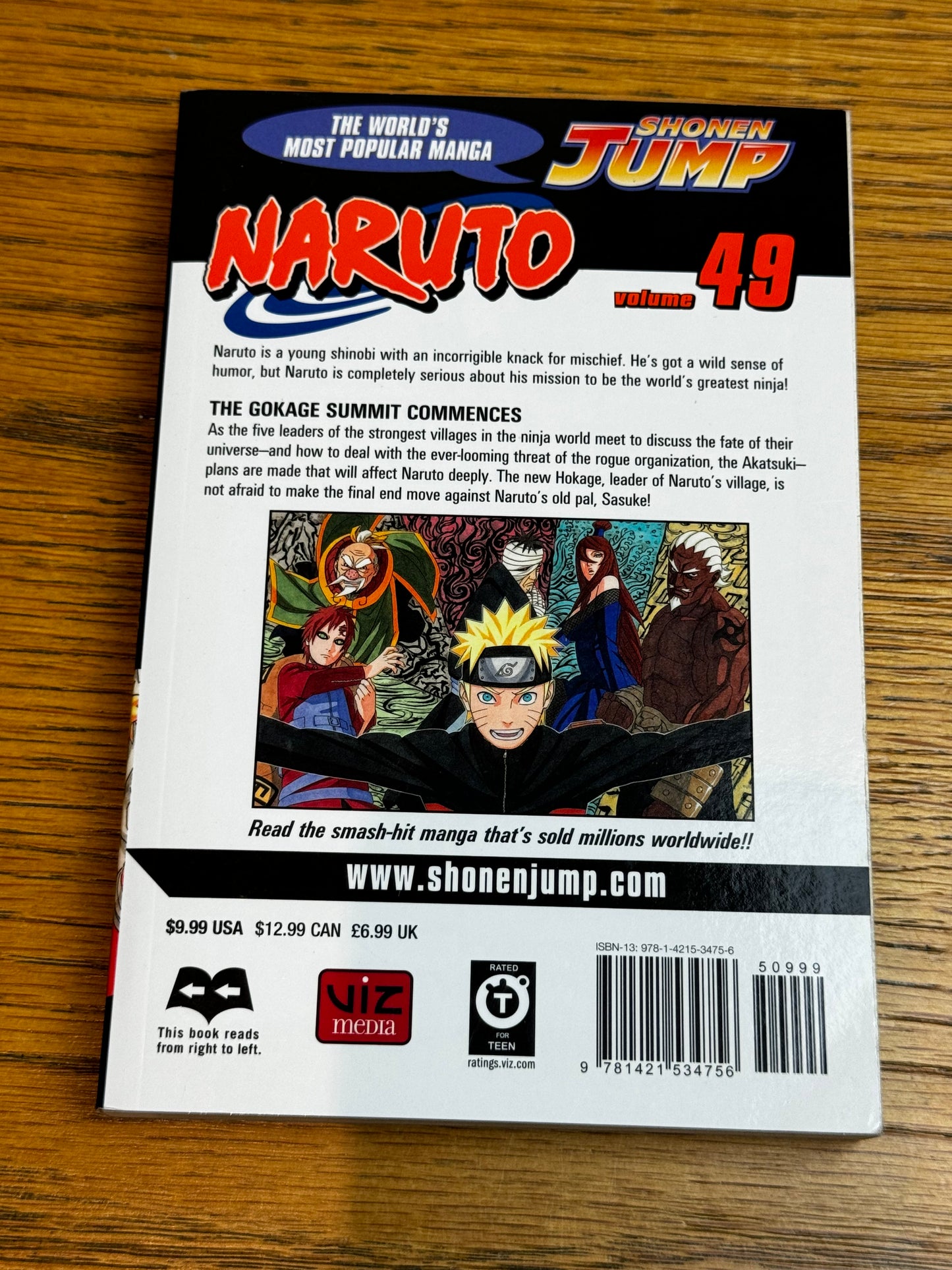 2010 - Viz Comics - Naruto #49 - NM/M - Eng 2