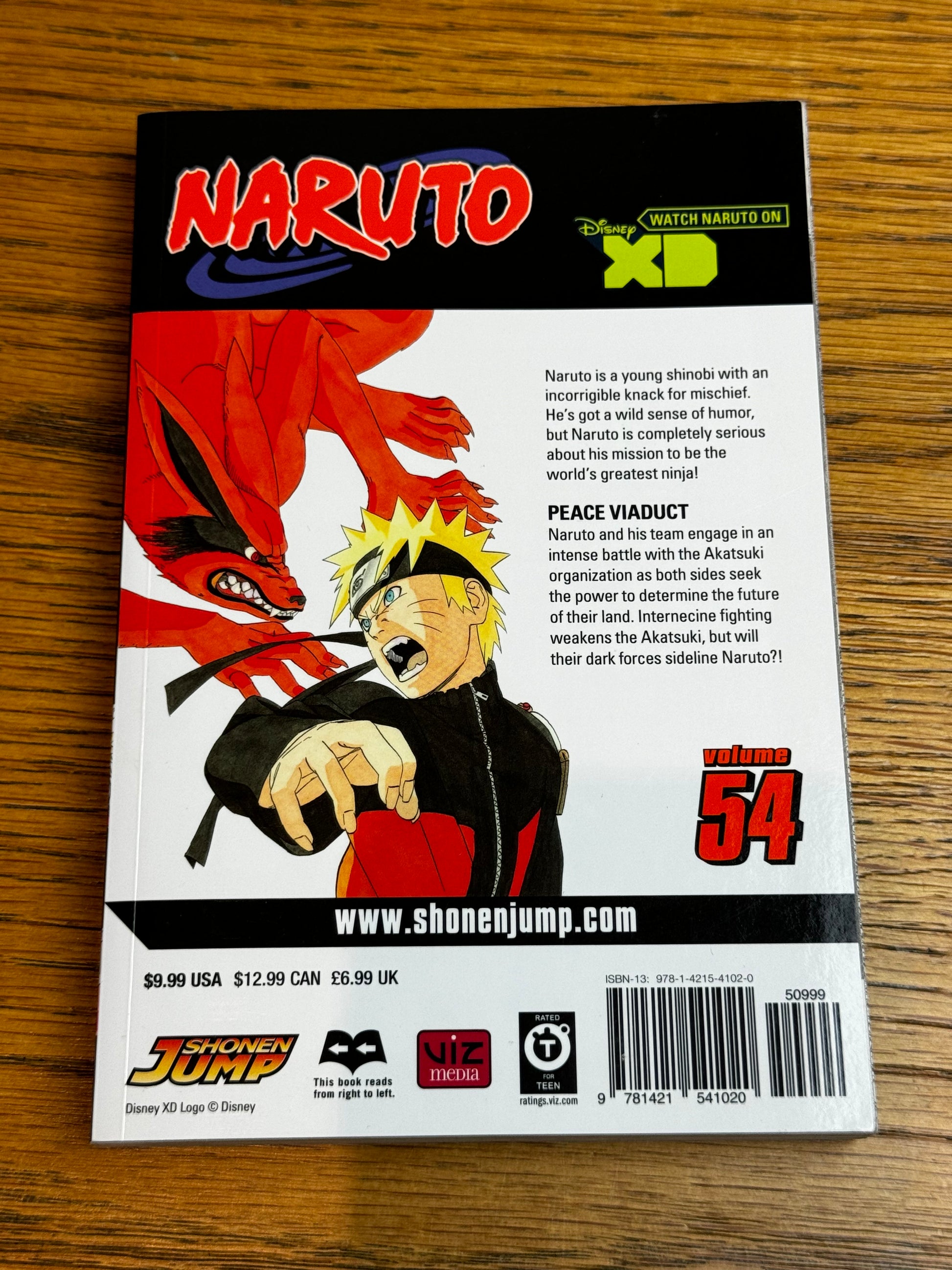 2012 - Viz Comics - Naruto #54 - NM/M - Eng 2