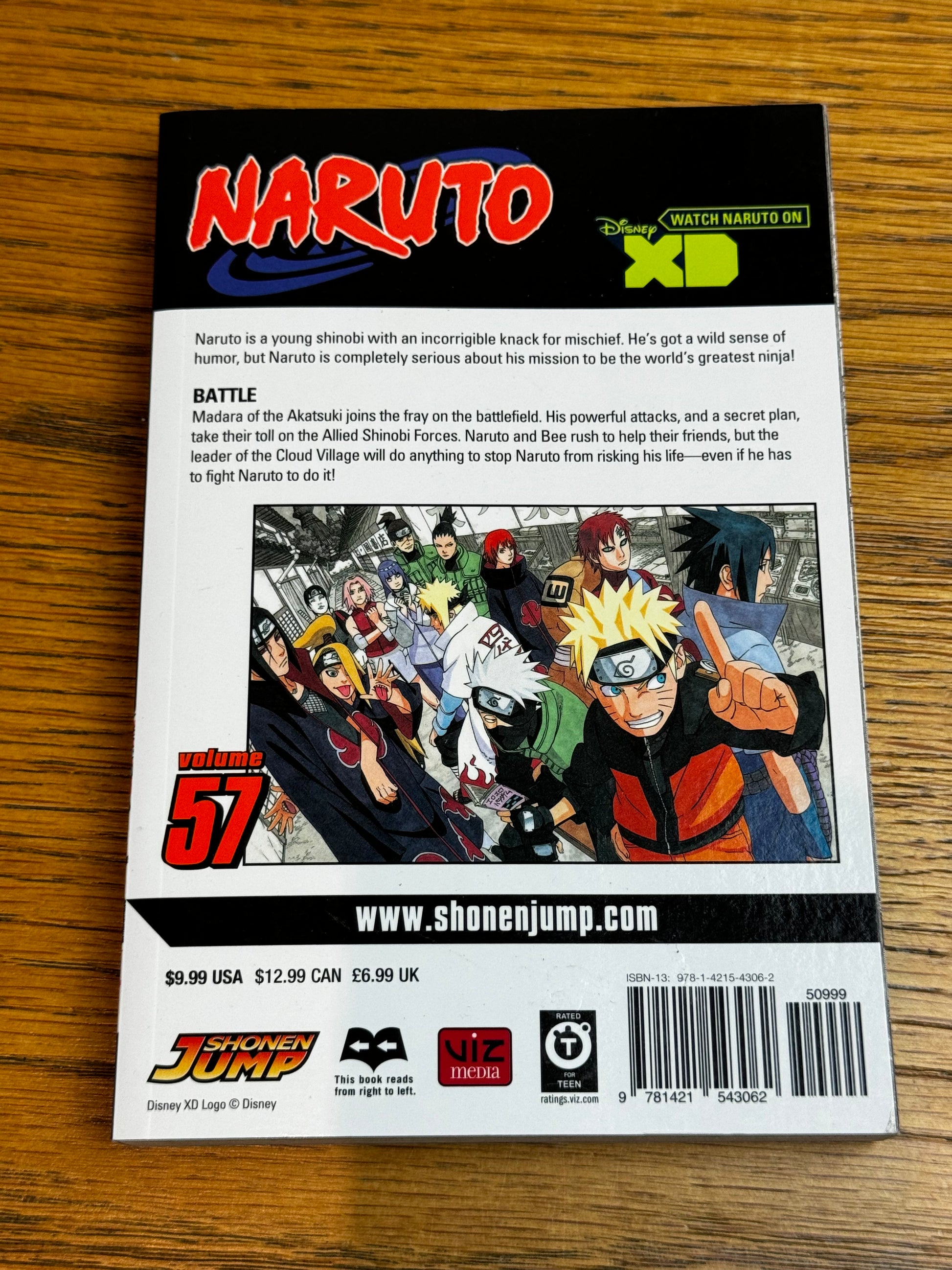 2012 - Viz Comics - Naruto #57 - NM/M - Eng 2