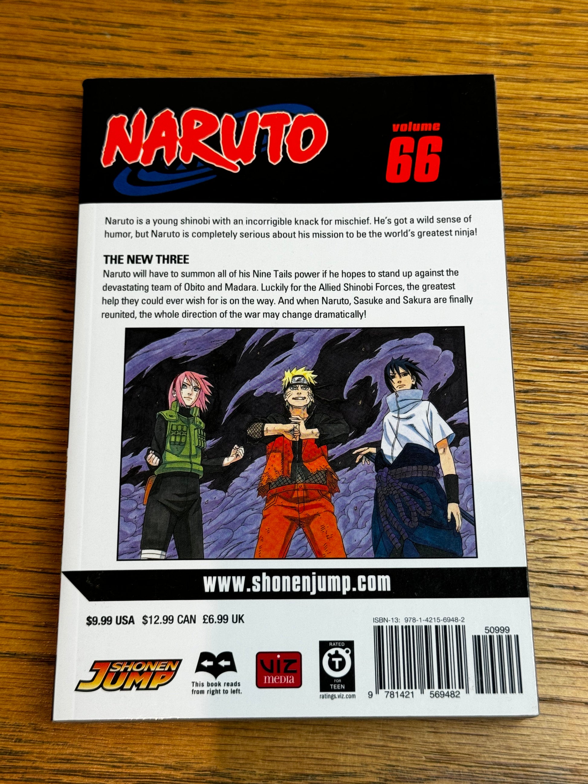 2014 - Viz Comics - Naruto #66 - NM/M - Eng 2