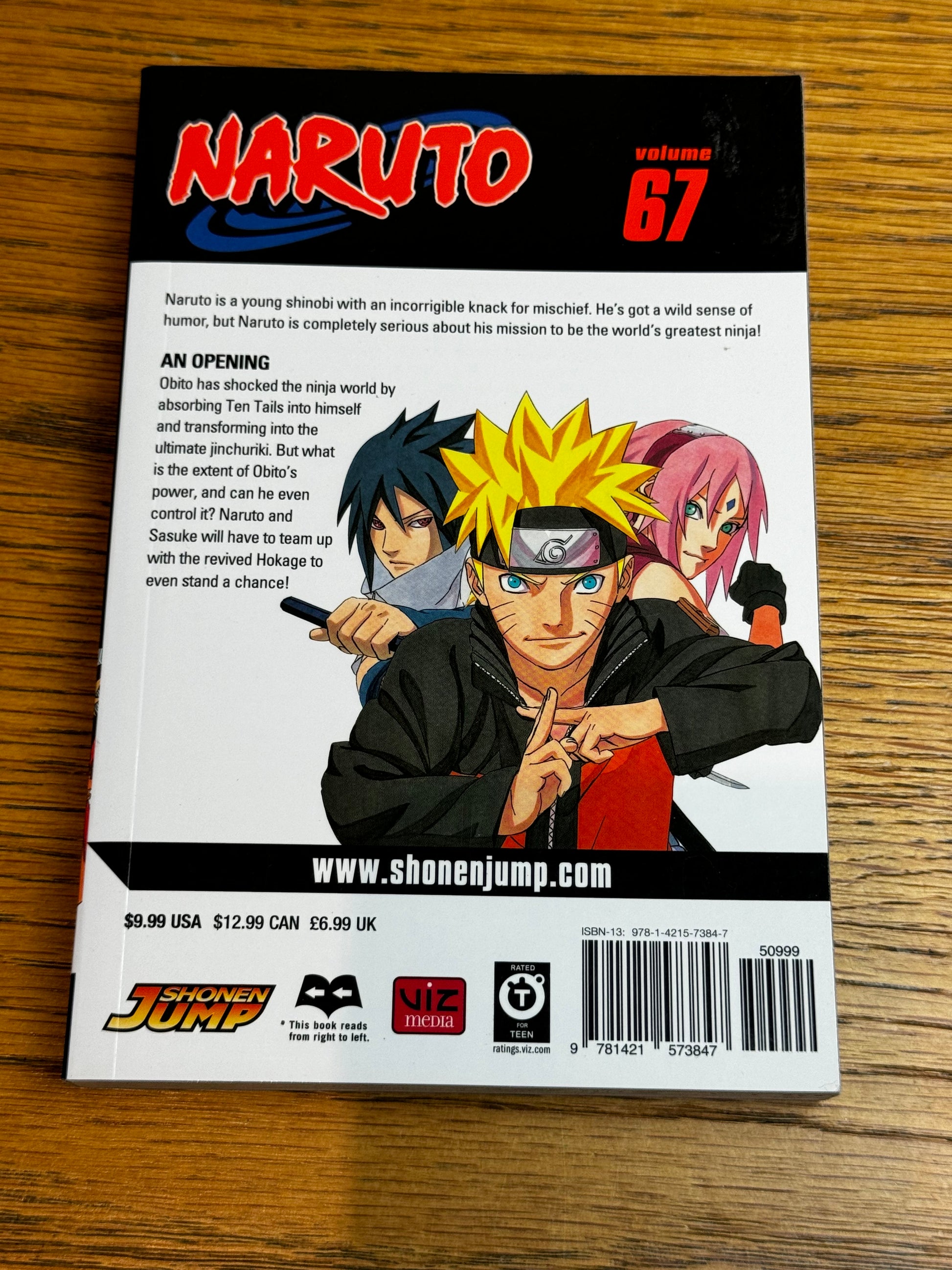 2014 - Viz Comics - Naruto #67 - NM/M - Eng 2