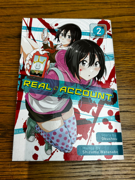 2016 - Kodansha Comics - Real Account #2 - NM/M - Eng 1