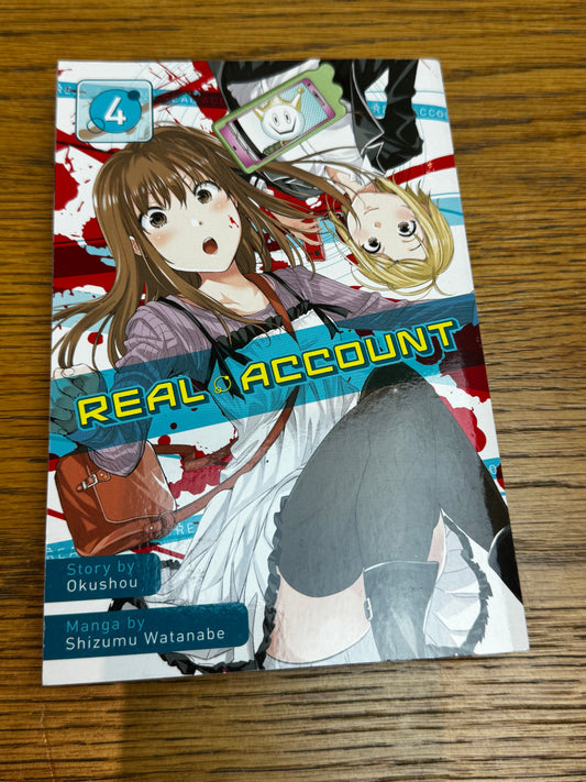 2016 - Kodansha Comics - Real Account #4 - NM/M - Eng 1