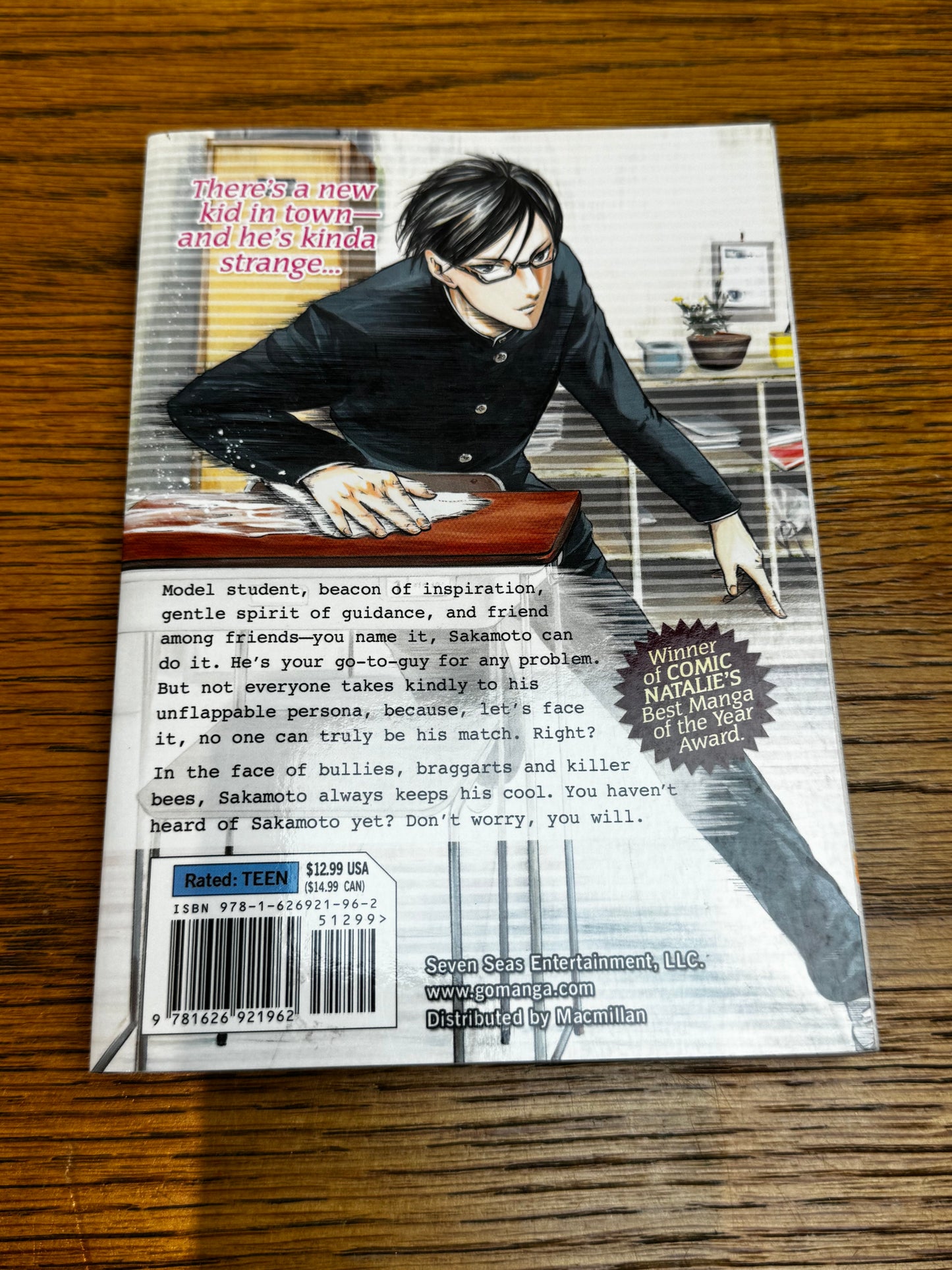 2015 - Seven Seas - Havent You Heard In Sakamoto #1 - NM/M - Eng 2