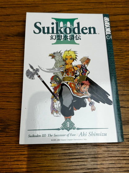 2002 - Tokyopop - Suikoden III #1 - NM/M - Eng 1