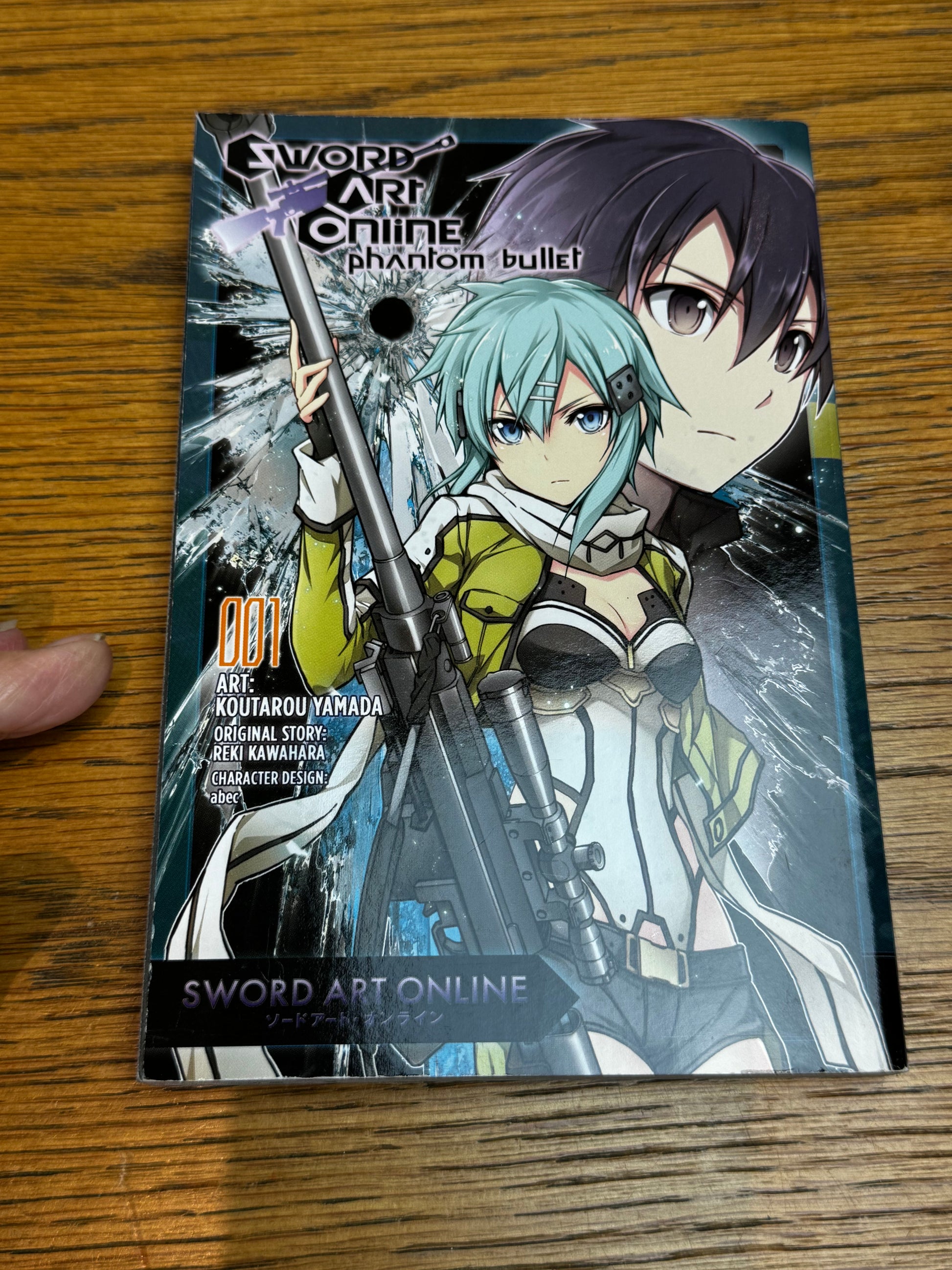 2016 - Yen Press - Sword Art Online: Phantom Bullet #1 - NM/M - Eng 1