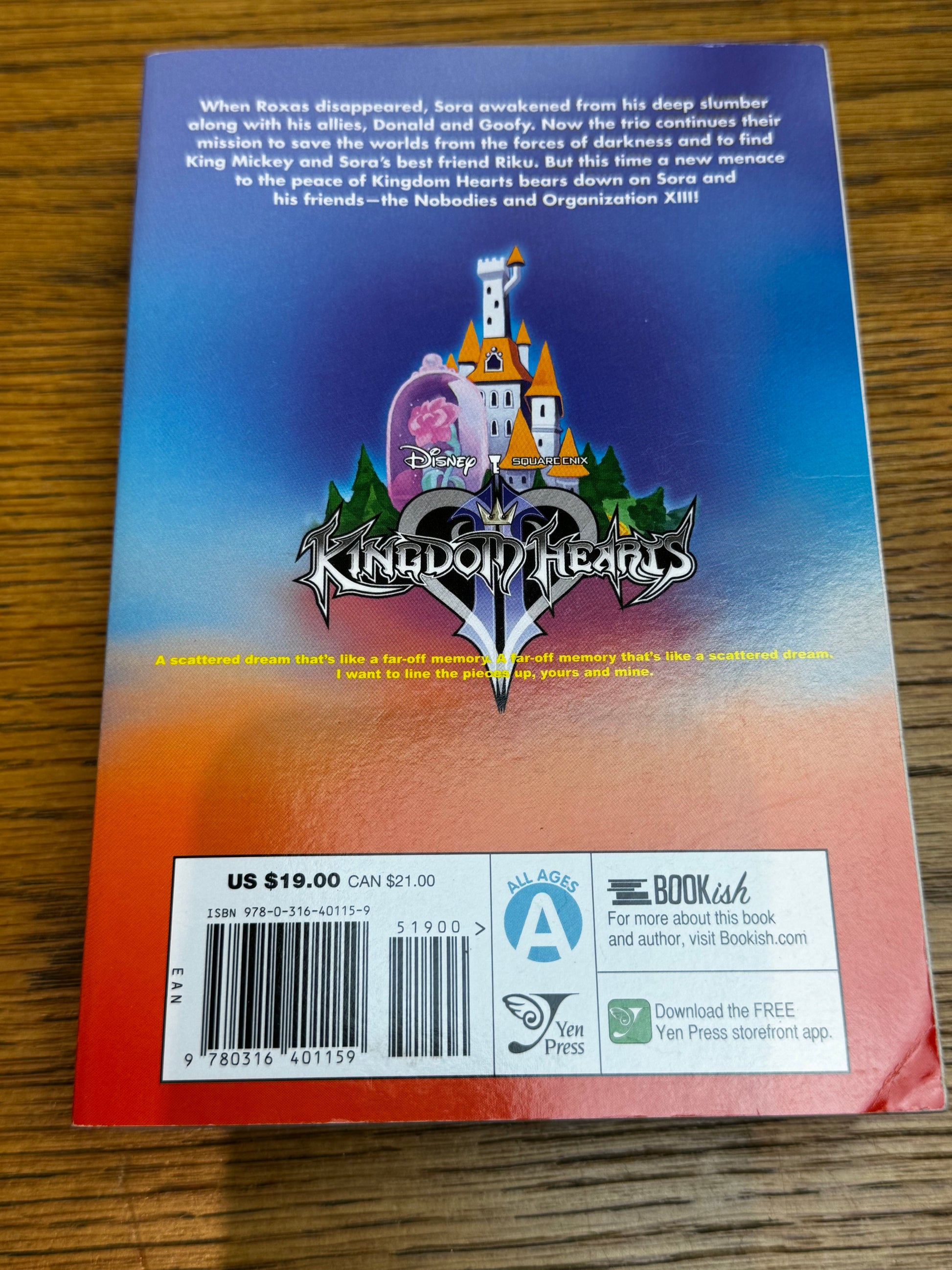 2013 - Yen Press - Kingdom Hearts II TP #2 - NM/M - Eng 2