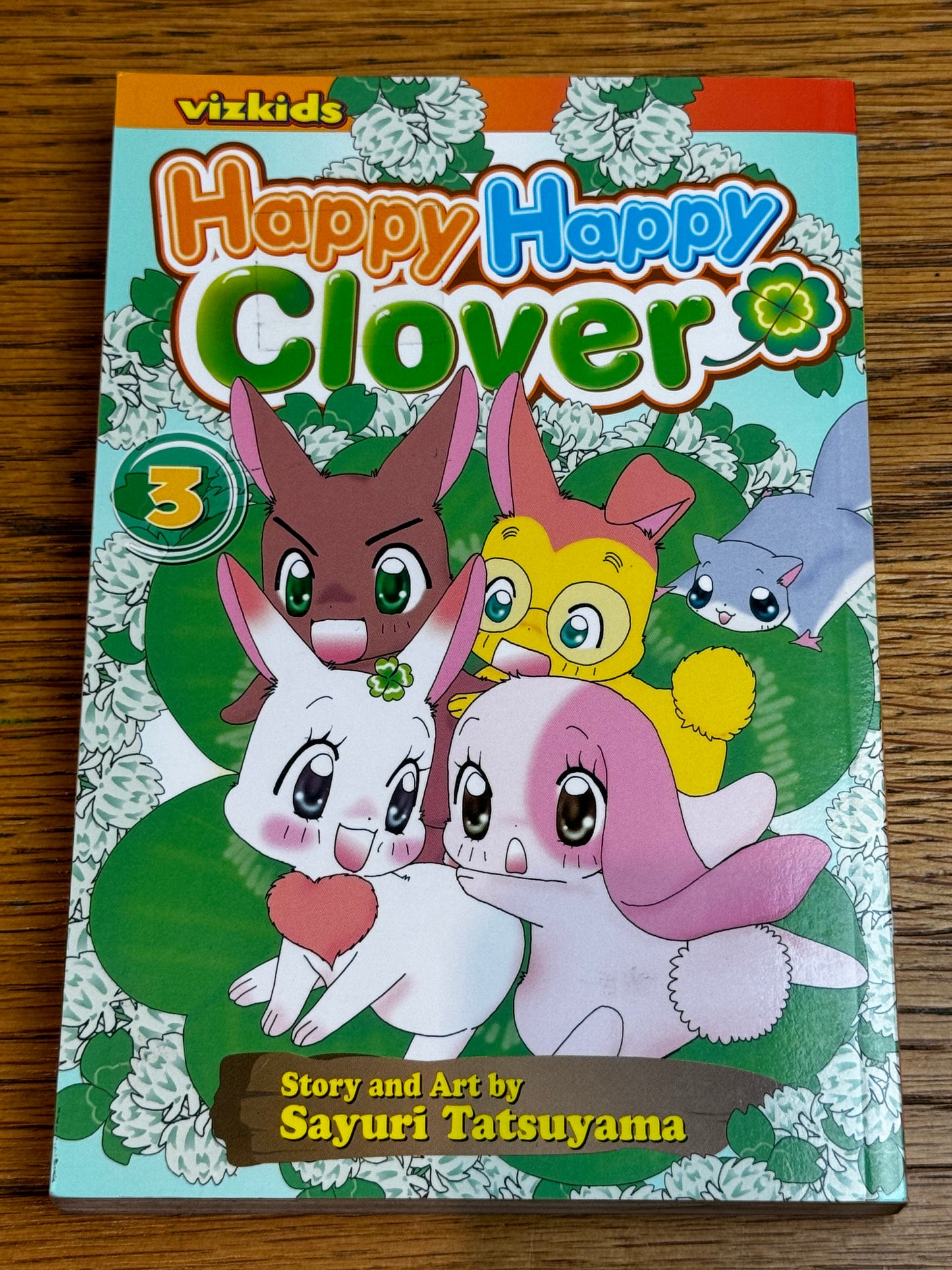 2009 - Viz Comics - Happy Happy Clover #3 - NM+ - Eng 1