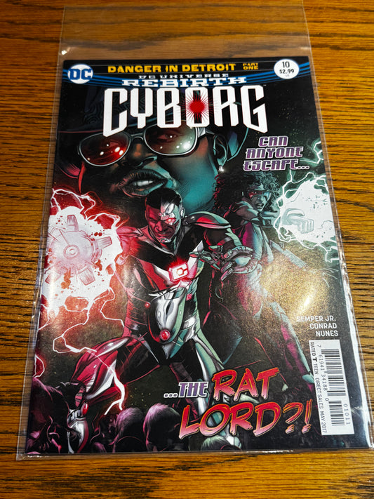 2017 - DC Comics - Cyborg, Vol. 2 #10 Var. A - NM - Eng 1