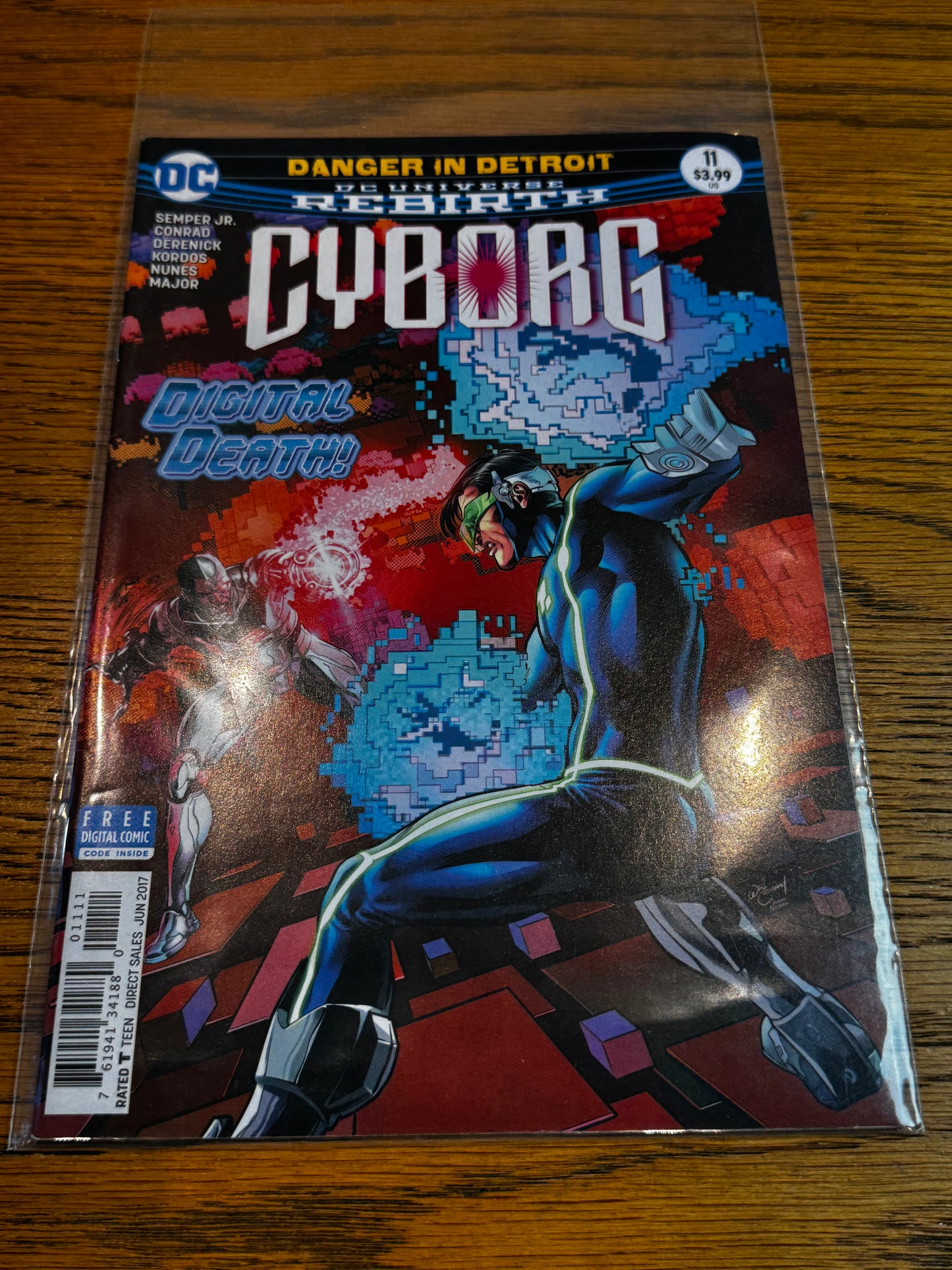 2017 - DC Comics - Cyborg, Vol. 2 #11 Var. A - NM - Eng 1