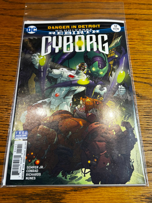 2017 - DC Comics - Cyborg, Vol. 2 #12 Var. A - NM - Eng 1