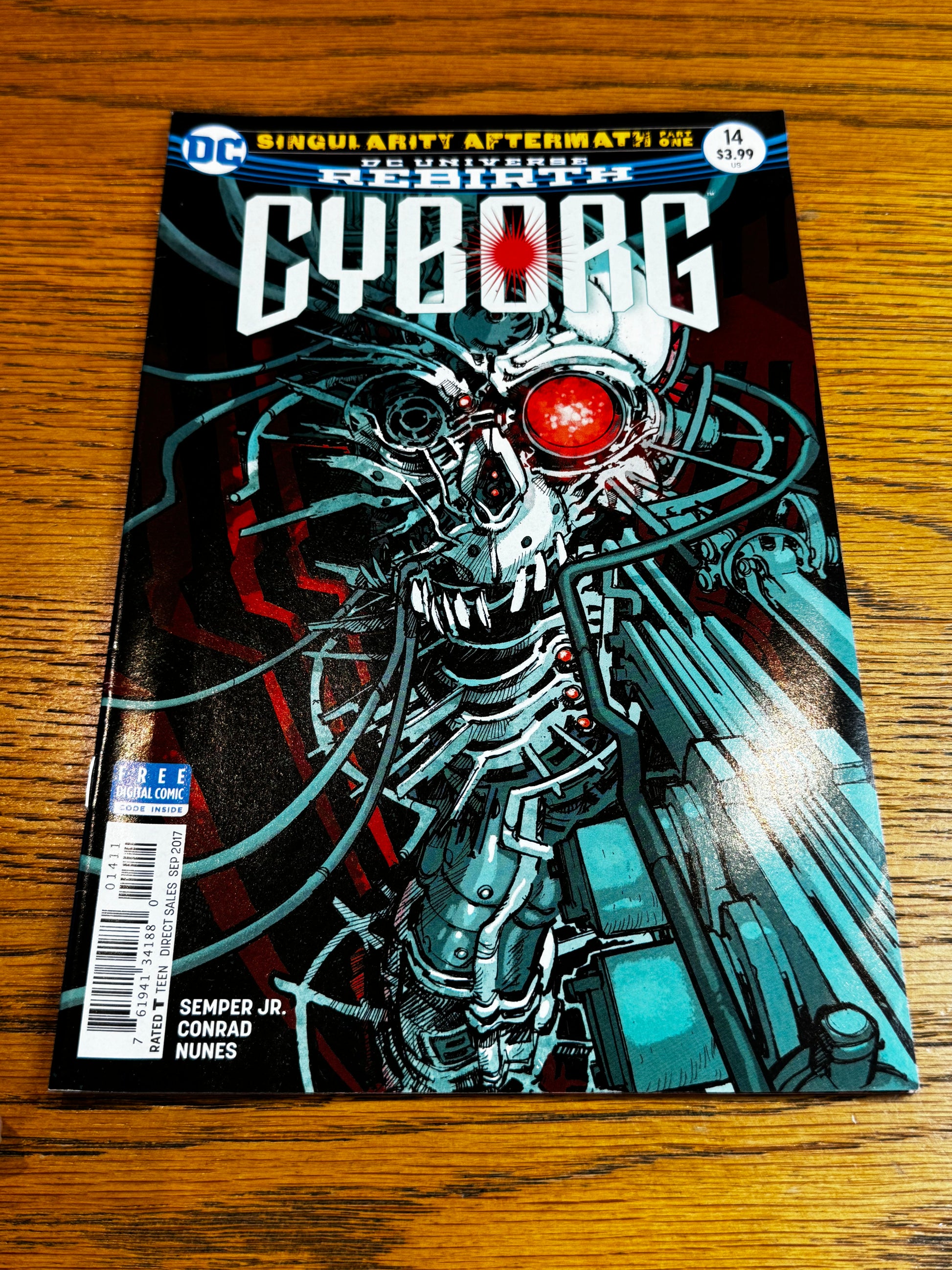 2017 - DC Comics - Cyborg, Vol. 2 #14 Var. A - NM - Eng 1