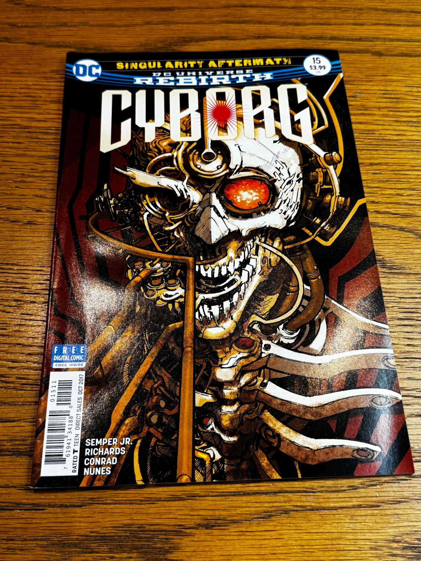 2017 - DC Comics - Cyborg, Vol. 2 #15 Var. A - NM - Eng 1