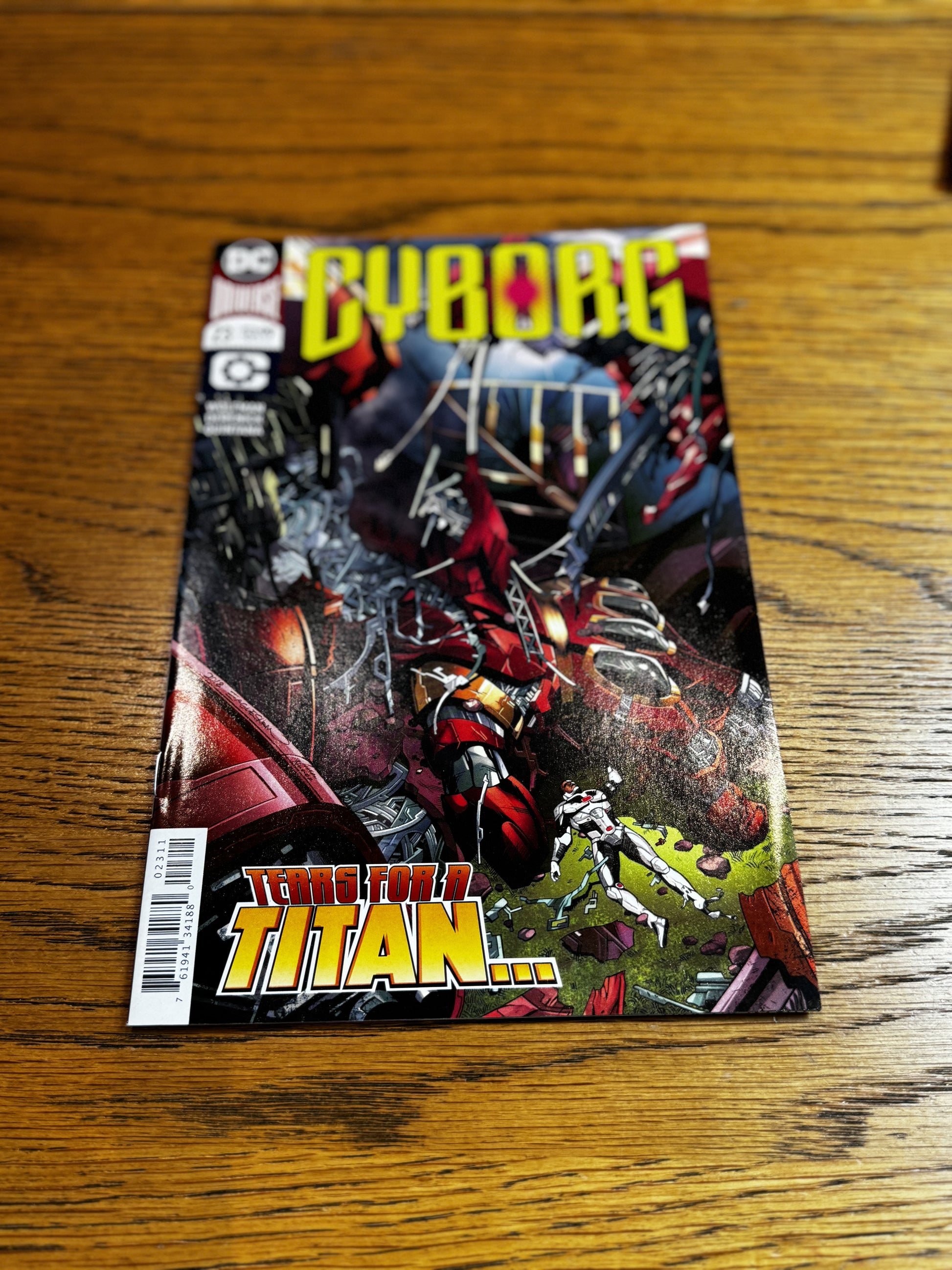 2018 - DC Comics - Cyborg, Vol. 2 #23 Var. A - NM - Eng 1