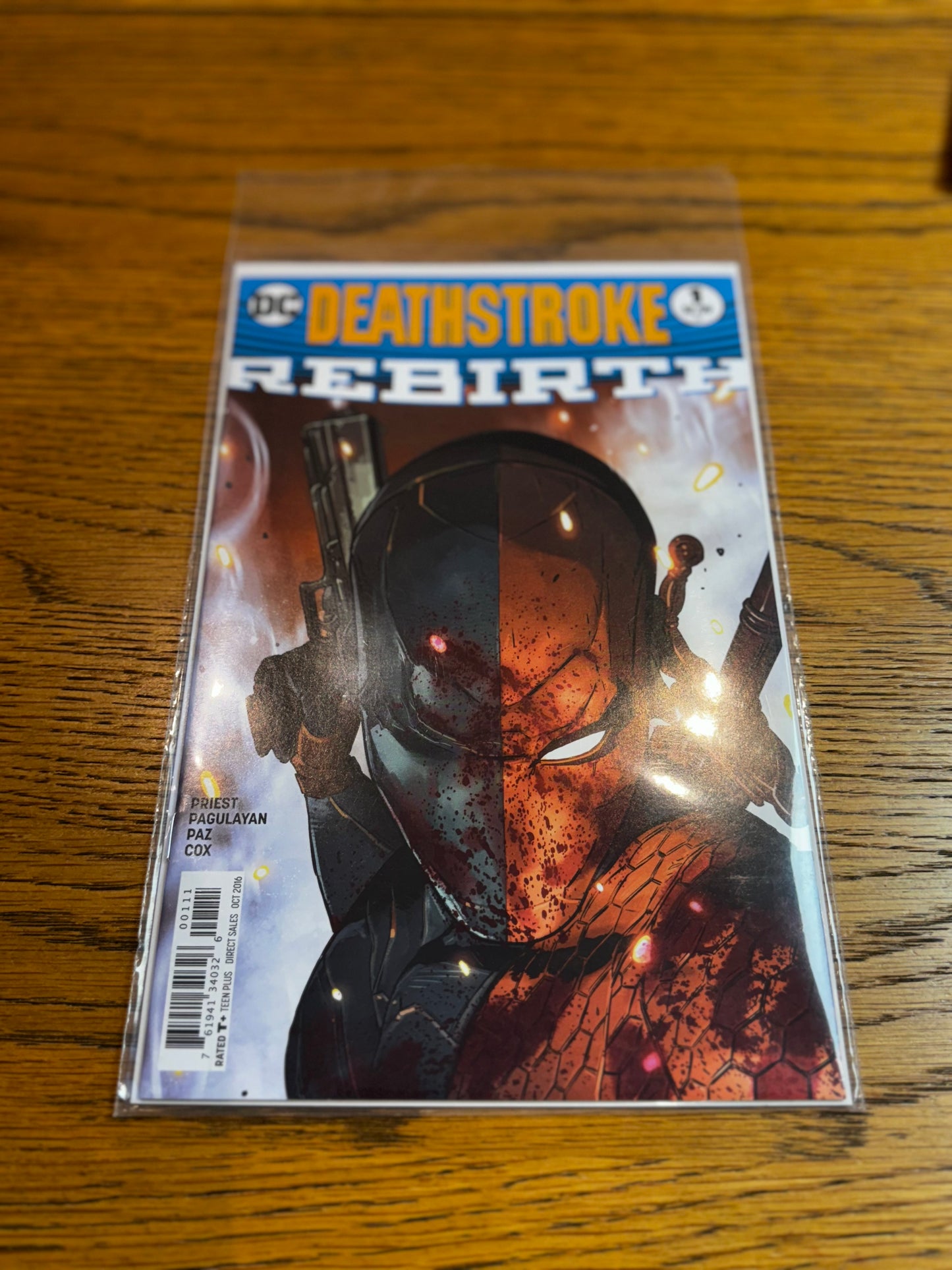 2016 - DC Comics - Deathstroke Rebirth #1 Var. A - NM+ - Eng 1