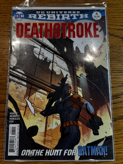 2016 - DC Comics - Deathstroke, Vol. 4 #4 Var. A - NM+ - Eng 1