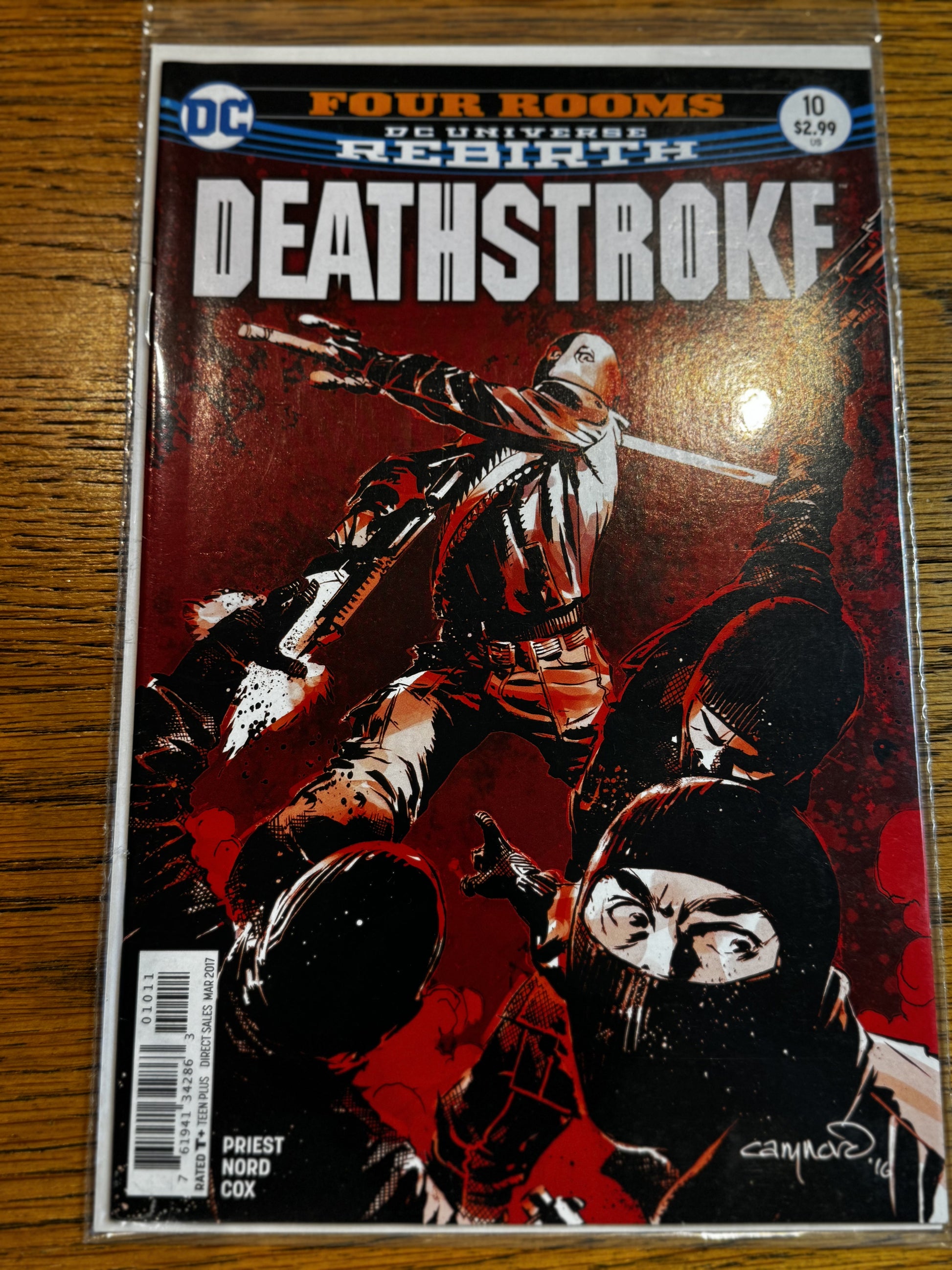 2017 - DC Comics - Deathstroke, Vol. 4 #10 Var. A - NM+ - Eng 1