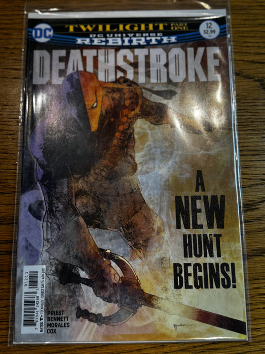 2017 - DC Comics - Deathstroke, Vol. 4 #12 Var. A - NM+ - Eng 1