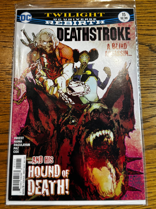 2017 - DC Comics - Deathstroke, Vol. 4 #15 Var. A - NM+ - Eng 1