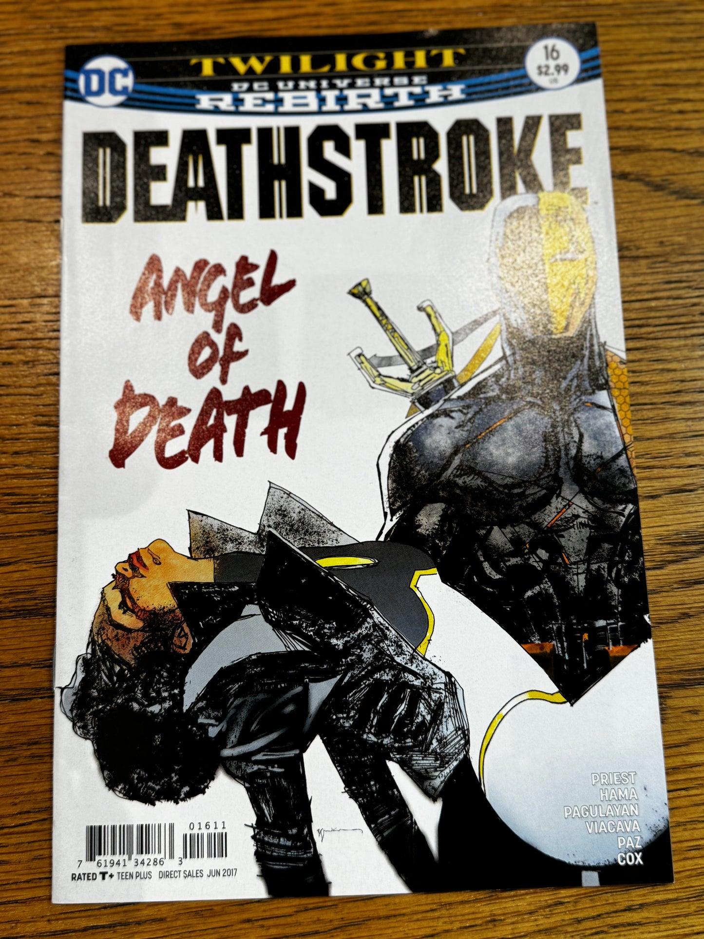 2017 - DC Comics - Deathstroke, Vol. 4 #16 Var. A - NM+ - Eng 1