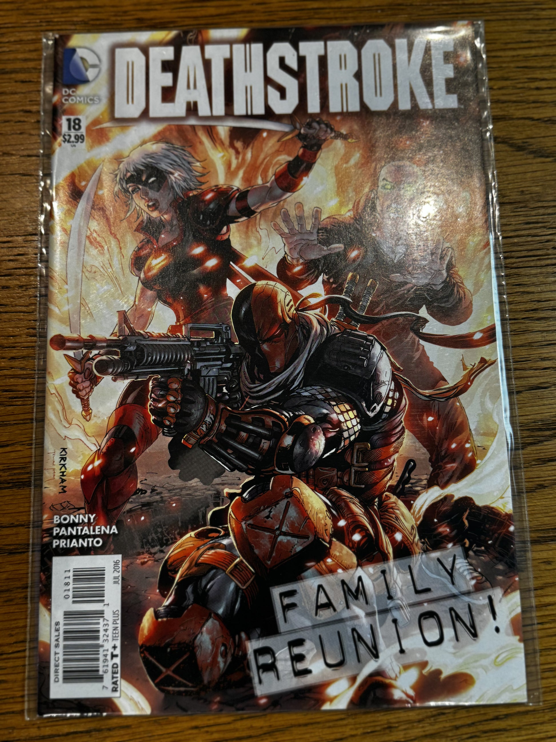 2016 - DC Comics - Deathstroke, Vol. 3 #18 - NM+ - Eng 1