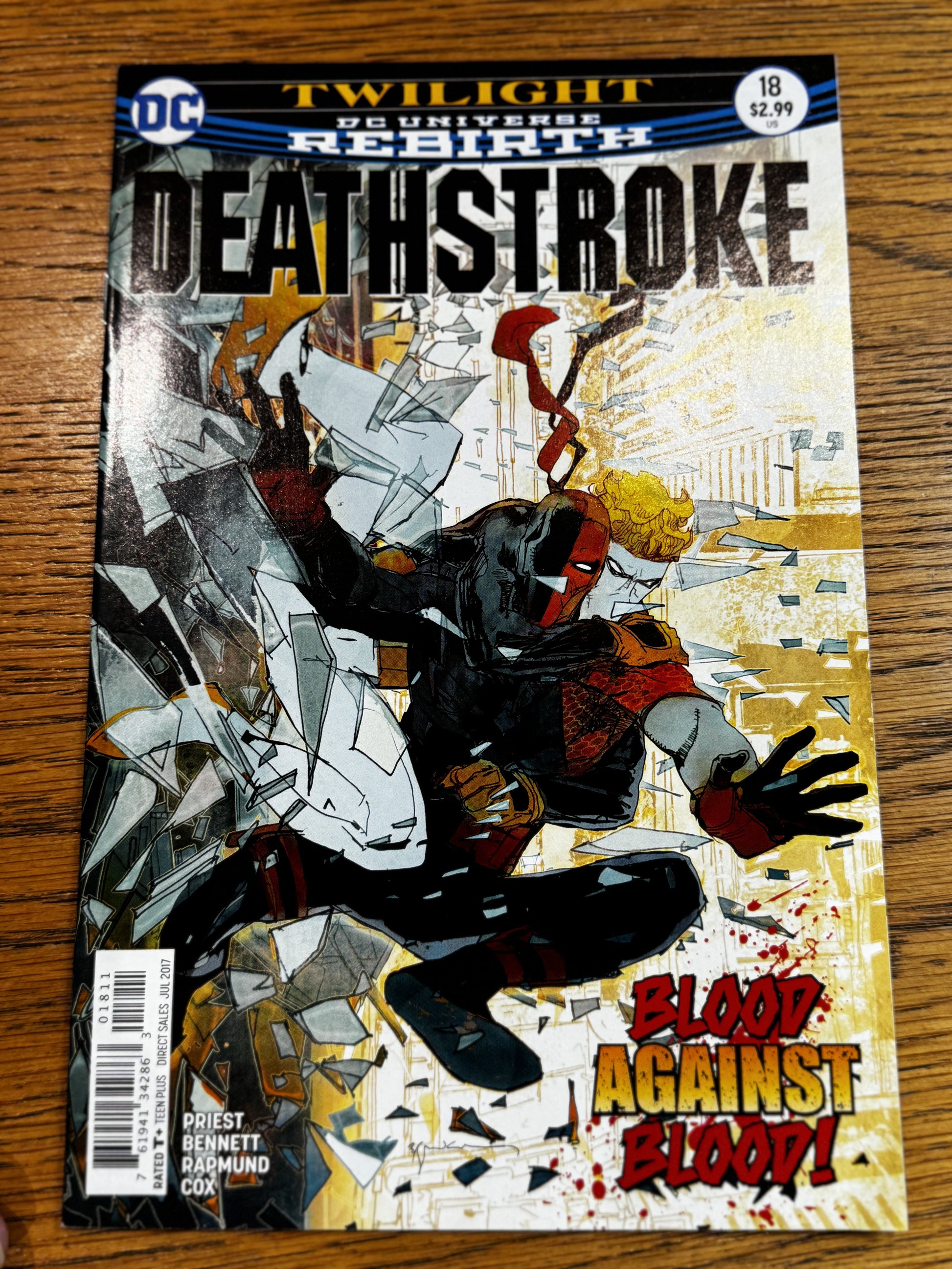 2017 - DC Comics - Deathstroke, Vol. 4 #18 Var. A - NM+ - Eng 1