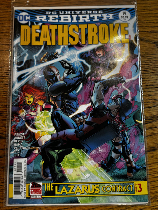 2017 - DC Comics - Deathstroke, Vol. 4 #19 Var. A - NM+ - Eng 1