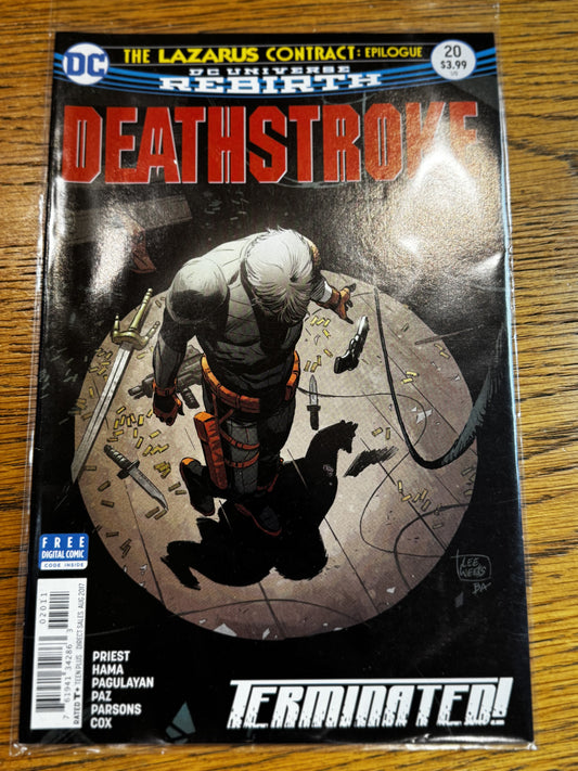 2017 - DC Comics - Deathstroke, Vol. 4 #20 Var. A - NM+ - Eng 1