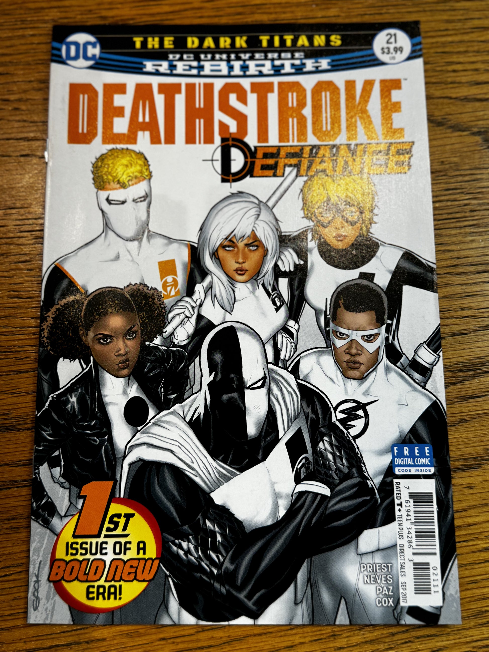 2017 - DC Comics - Deathstroke, Vol. 4 #21 Var. A - NM+ - Eng 1