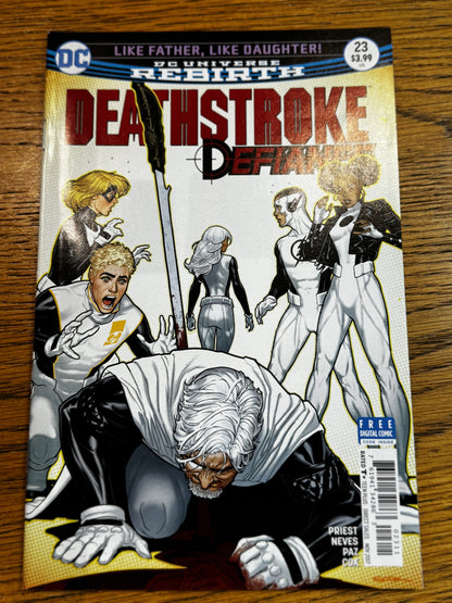 2017 - DC Comics - Deathstroke, Vol. 4 #23 Var. A - NM+ - Eng 1