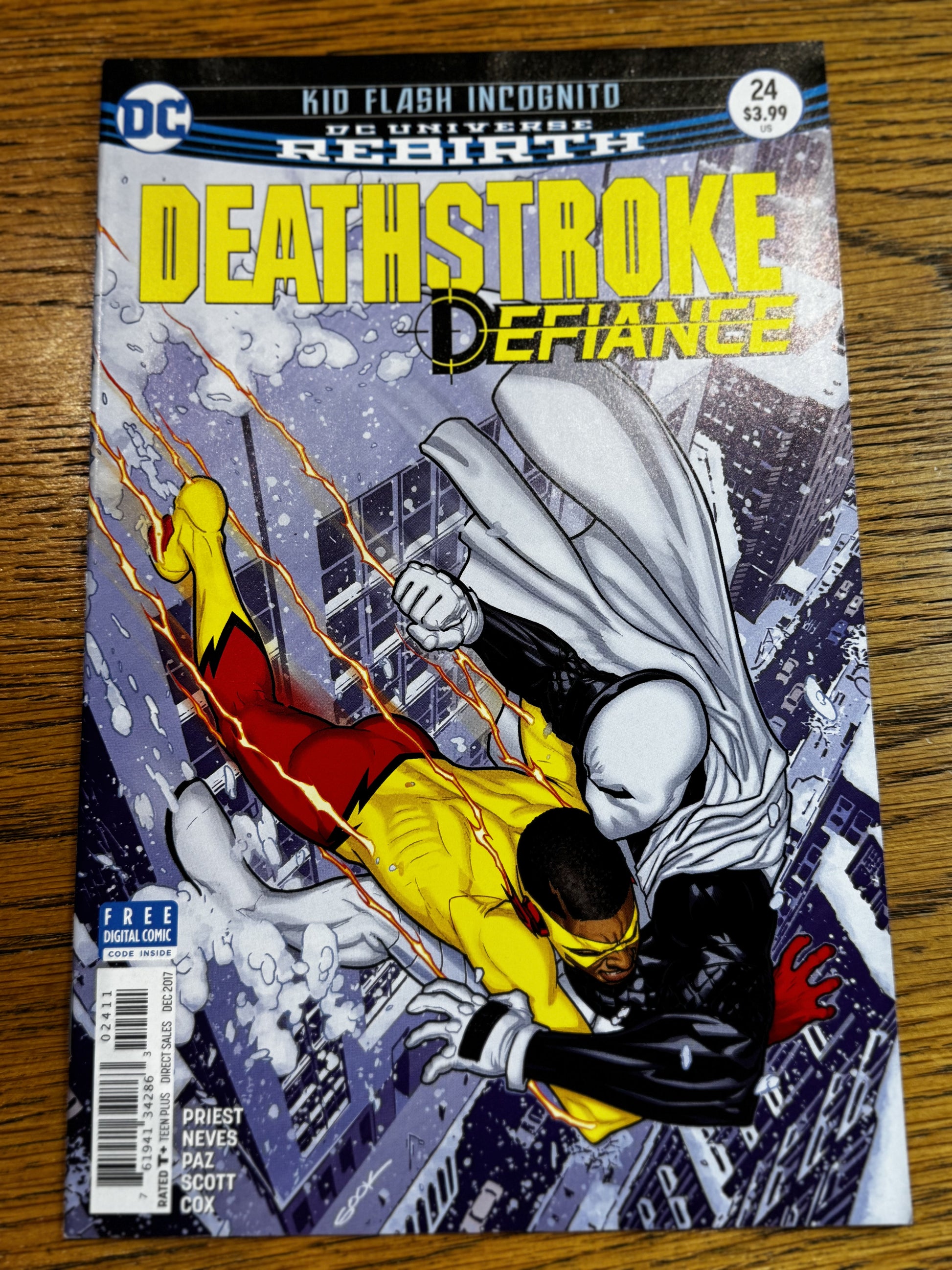 2017 - DC Comics - Deathstroke, Vol. 4 #24 Var. A - NM+ - Eng 1