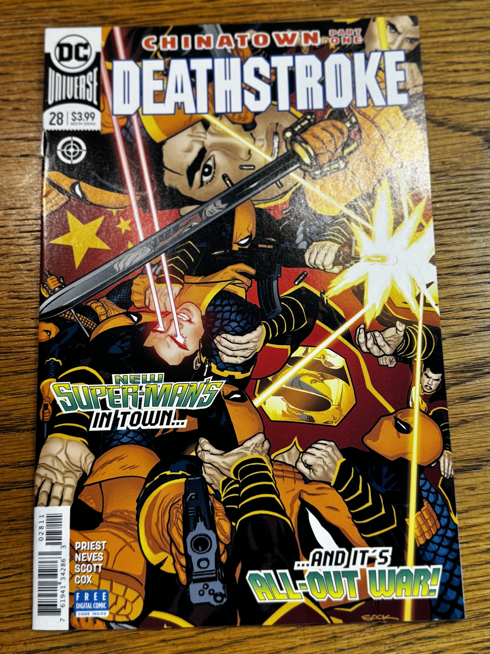 2018 - DC Comics - Deathstroke, Vol. 4 #28 Var. A - NM+ - Eng 1