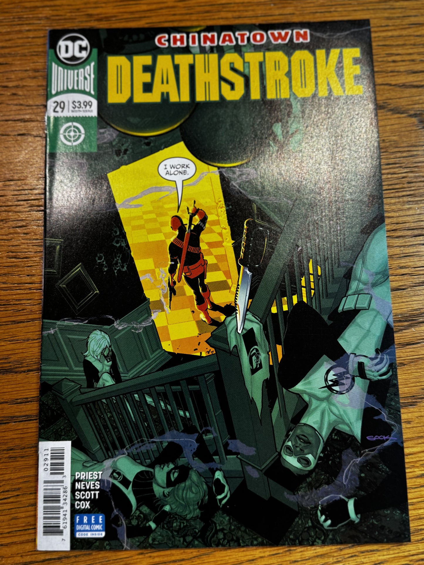 2018 - DC Comics - Deathstroke, Vol. 4 #29 Var. A - NM+ - Eng 1