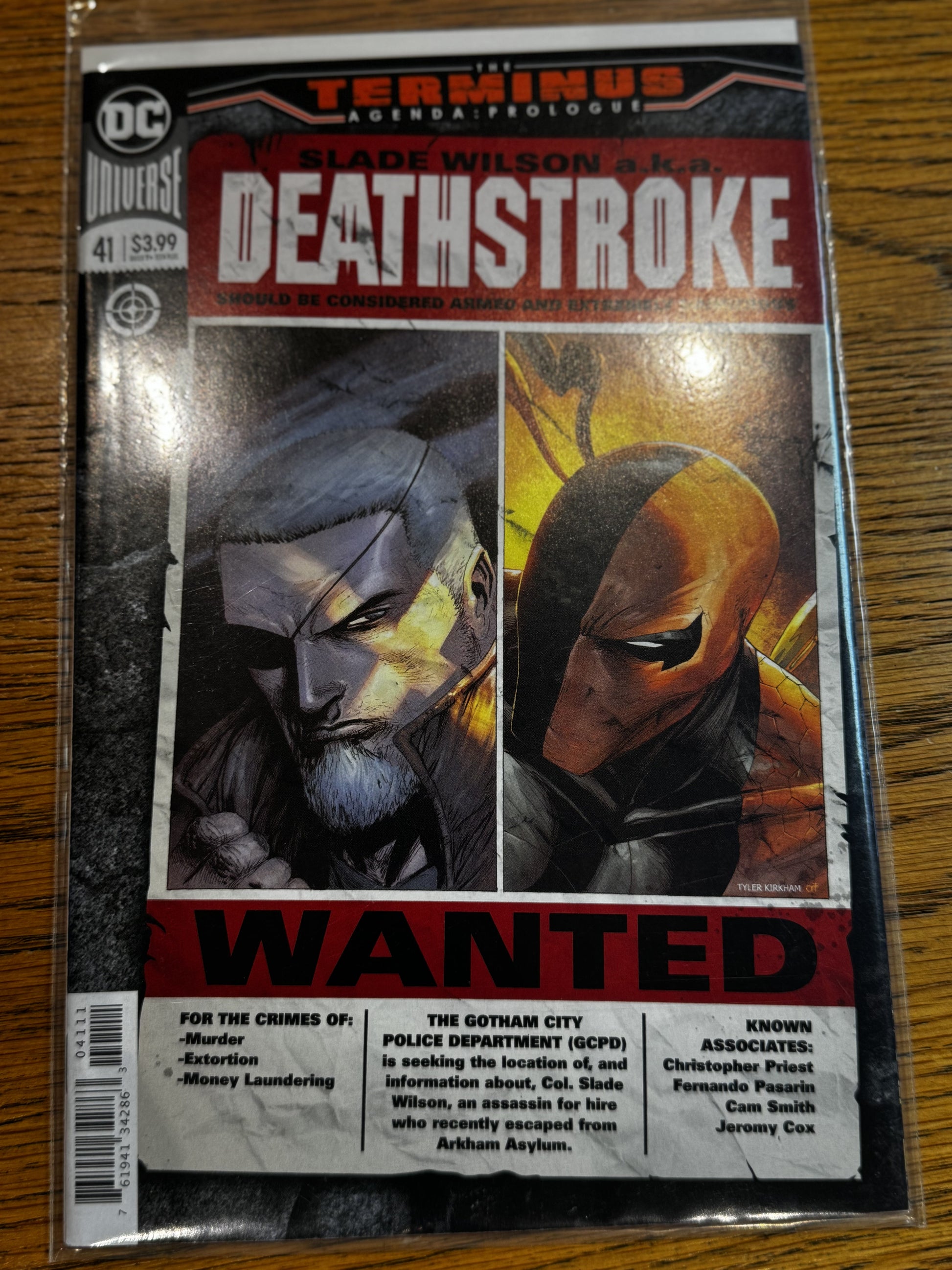 2019 - DC Comics - Deathstroke, Vol. 4 #41 Var. A - NM+ - Eng 1