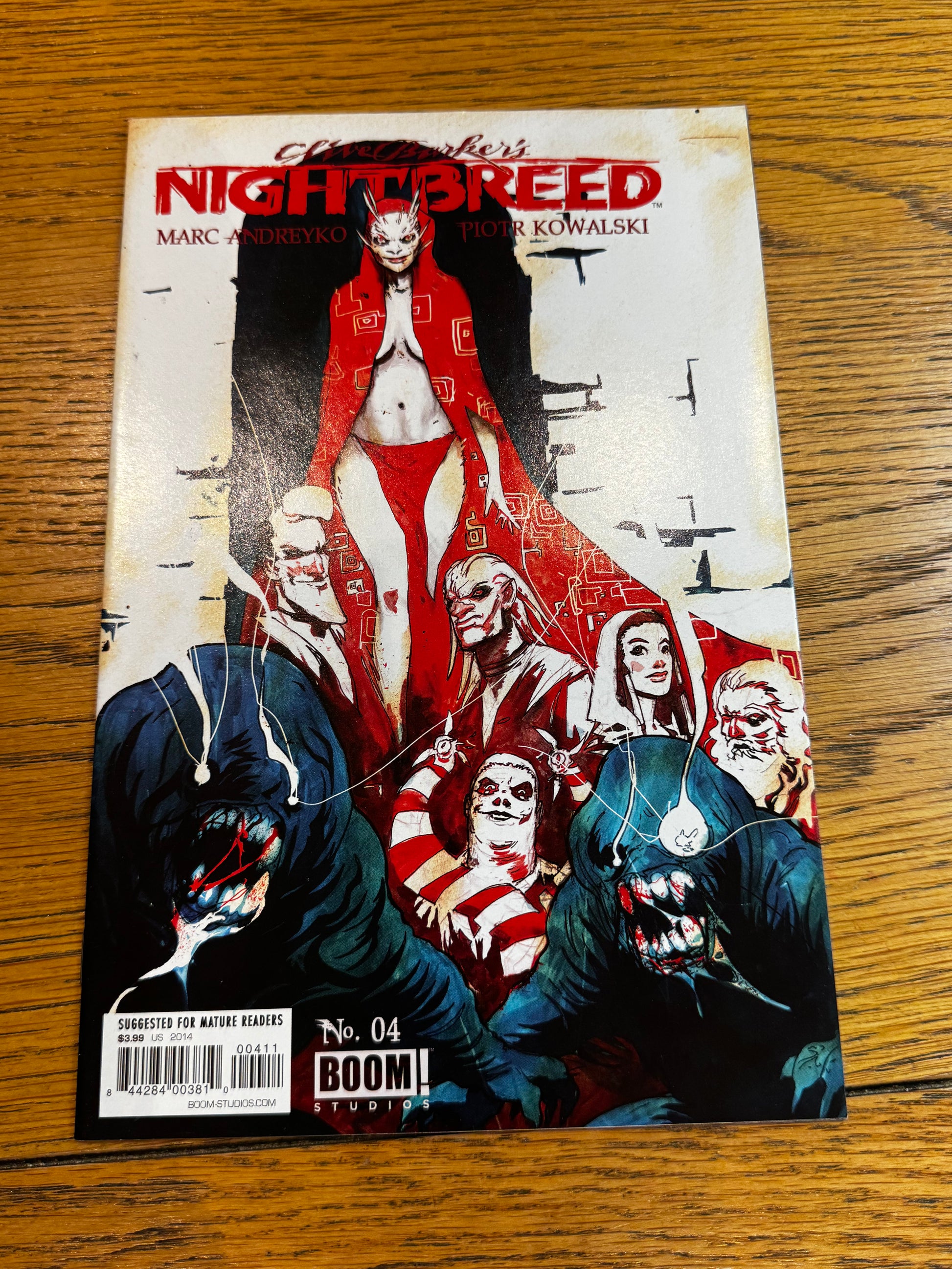 2014 - Boom! Studios - Clive Barker's: Nightbreed (Boom!) #4 Var. A - NM+ - Eng 1