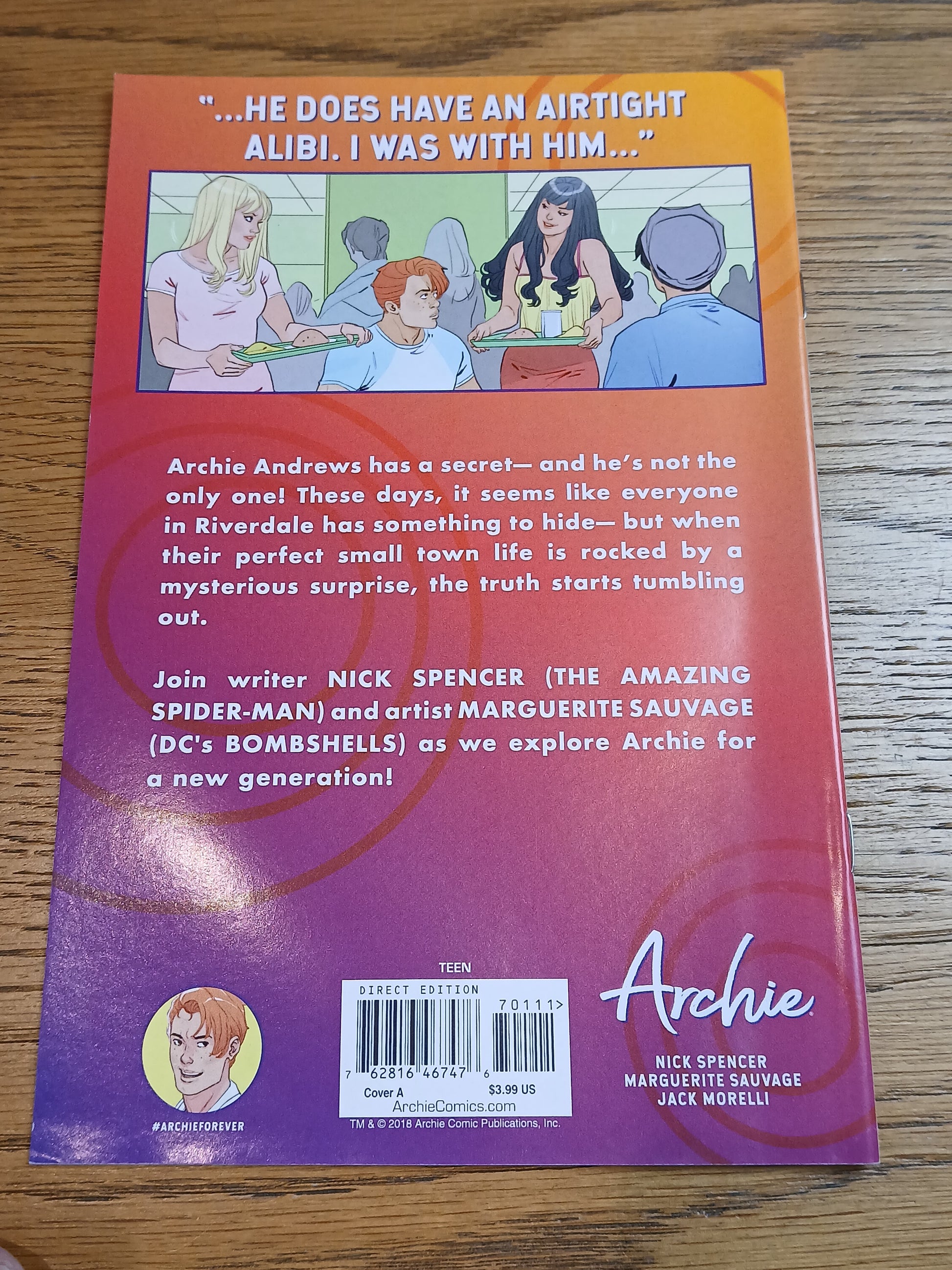 2019 - Archie Comic Publications - Archie, Vol. 2 #701 Var. A - NM/M - Eng 2