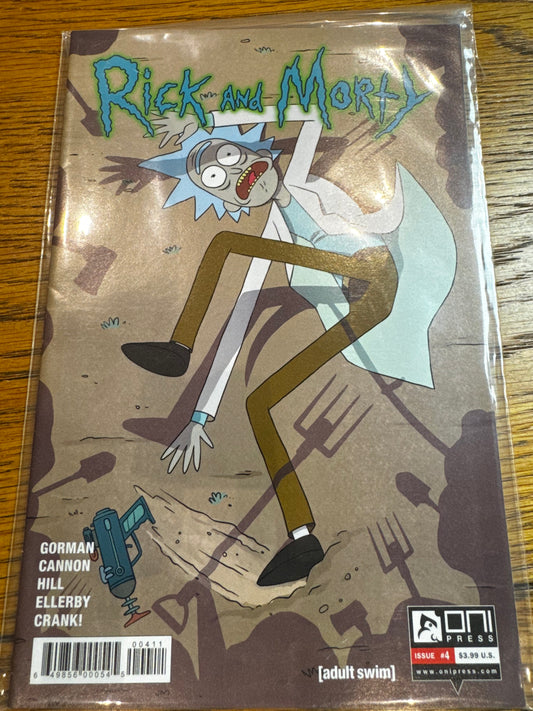 2015 - Oni Press - Rick and Morty, Vol. 1 #4 Var. A - NM+ - Eng 1