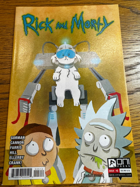 2015 - Oni Press - Rick and Morty, Vol. 1 #5 Var. C - NM+ - Eng 1